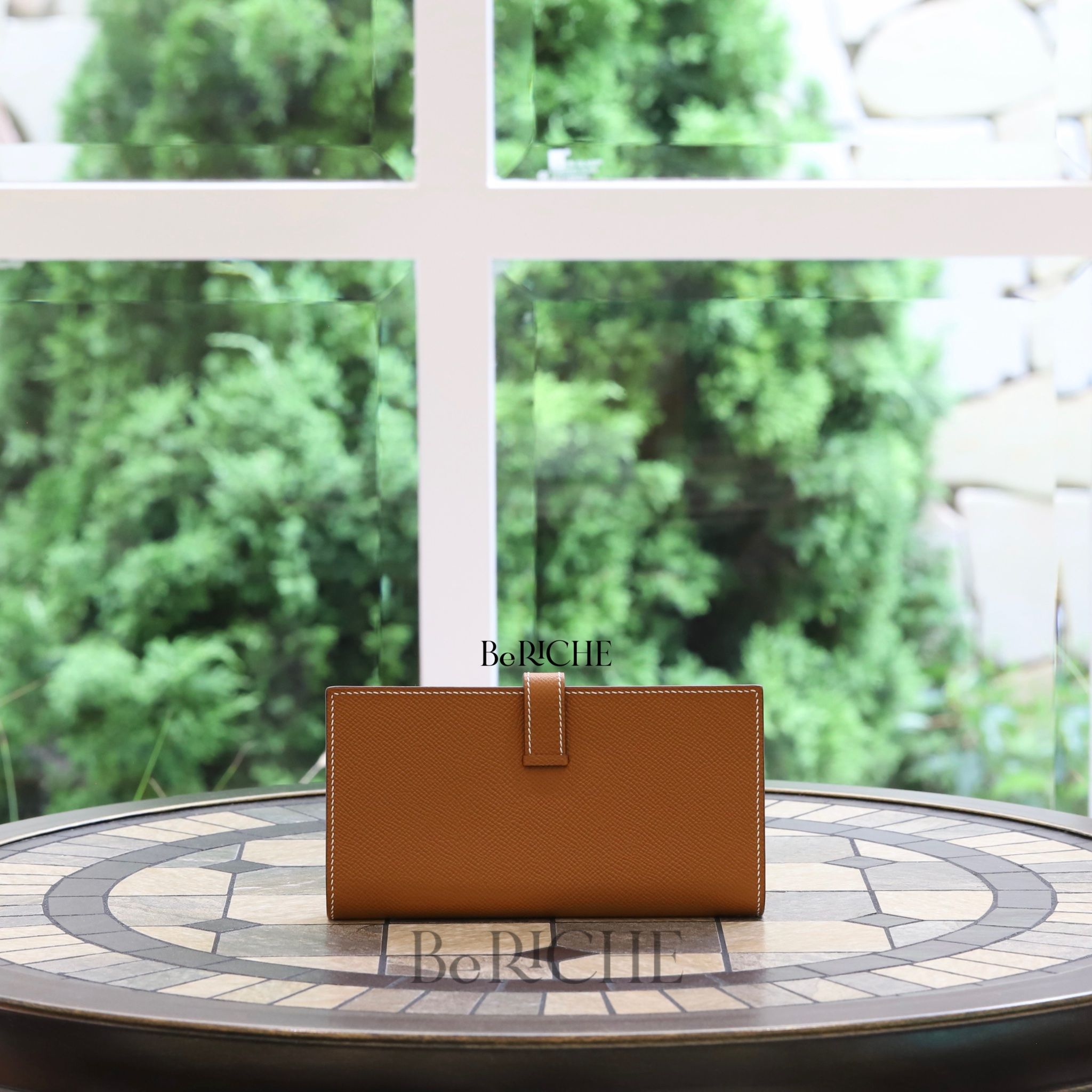 Hermes Bearn Long Wallet Gold PHW
