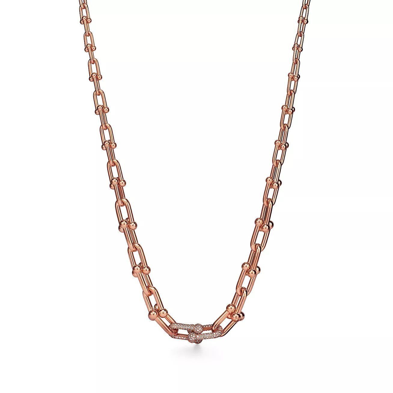 Tiffany HardWear Graduated Link Necklace