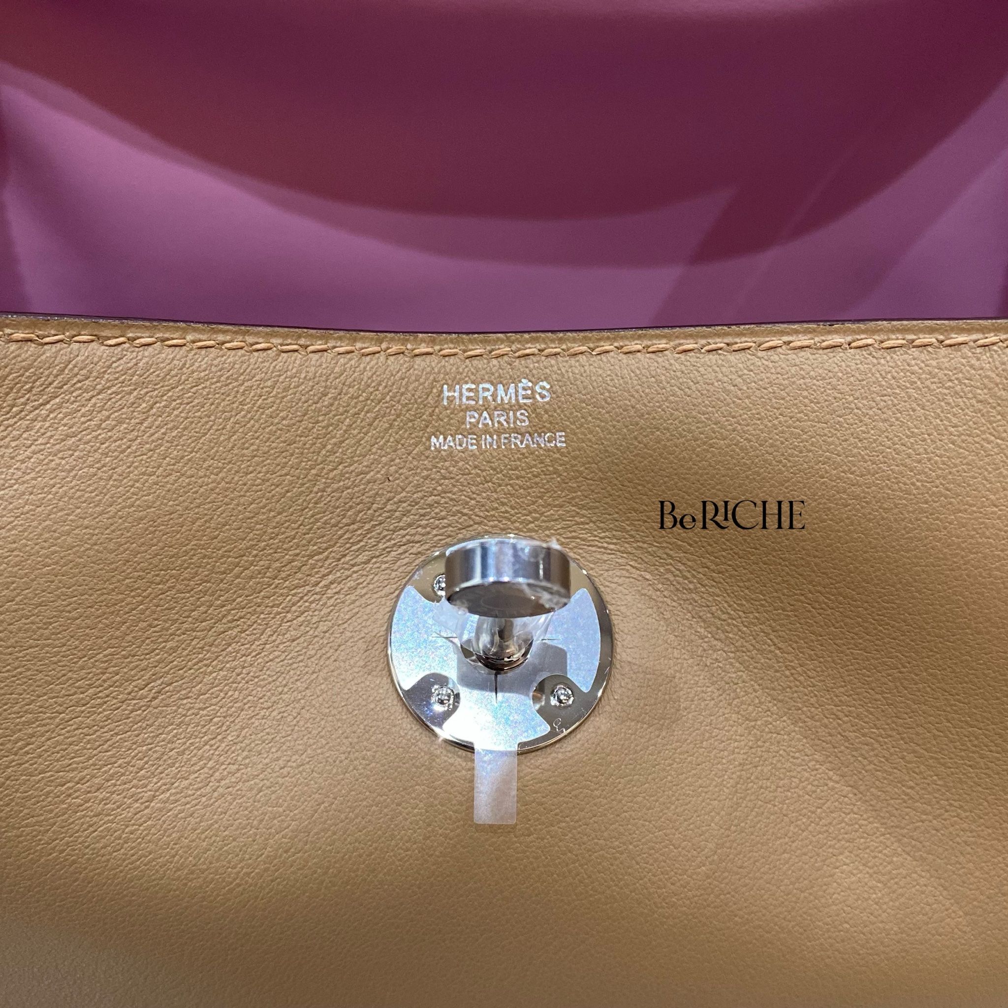 Lindy 26 Hss Swift Leather Chai/ Mauve PHW