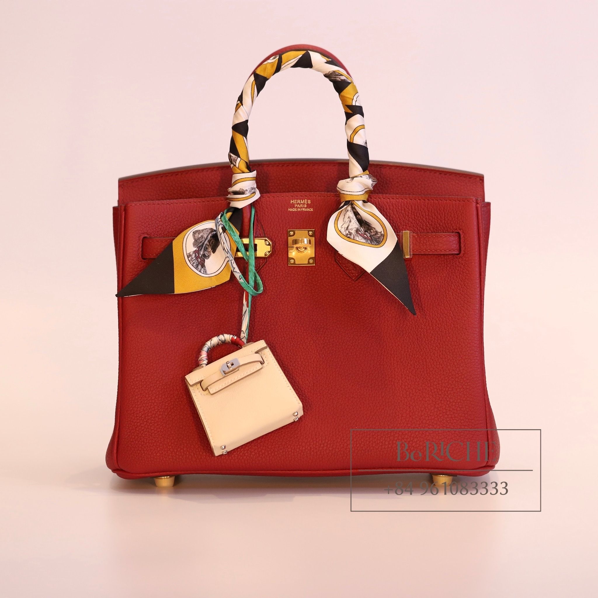 Hermes Mini Kelly Twilly Bag Charm
