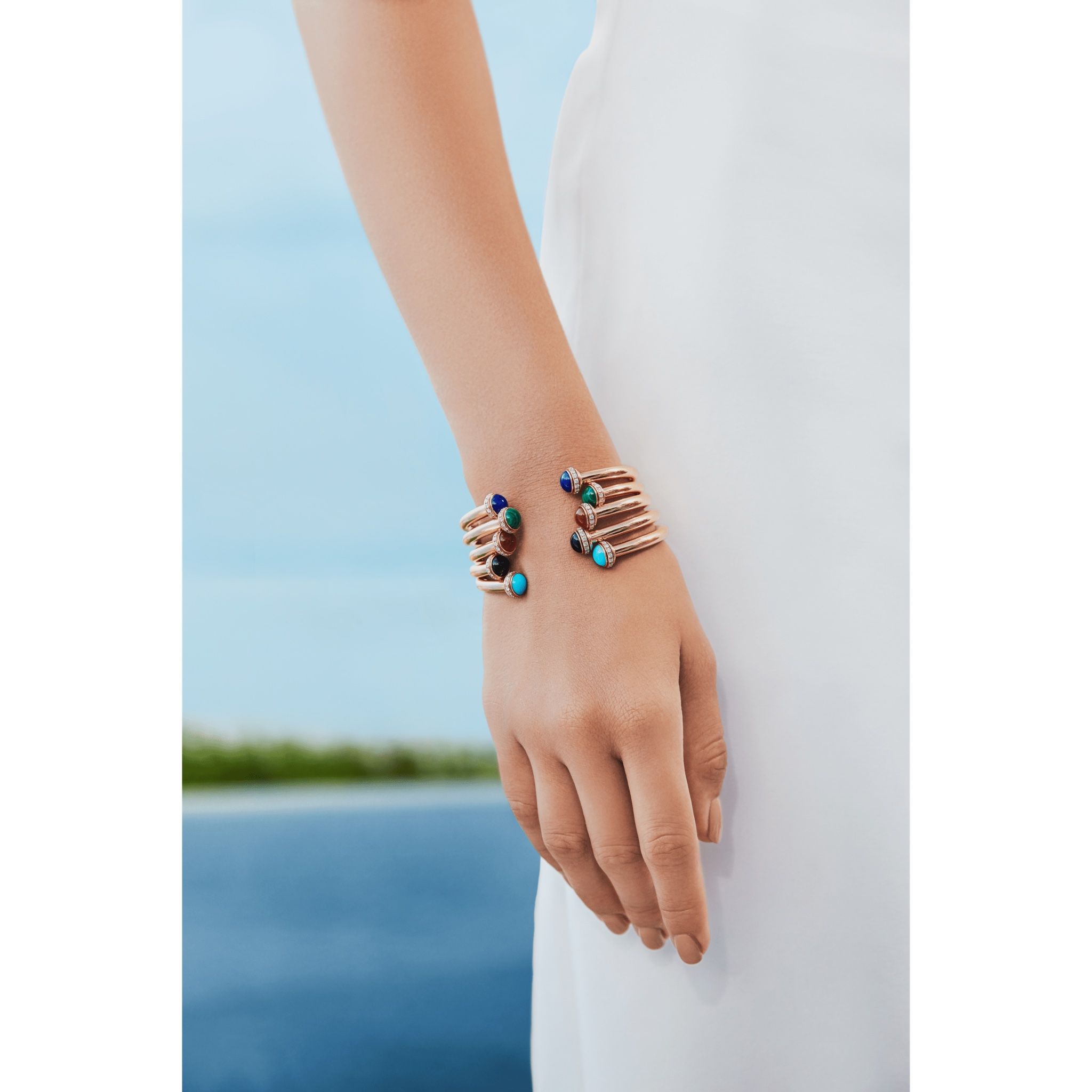 Piaget Possession open bangle bracelet