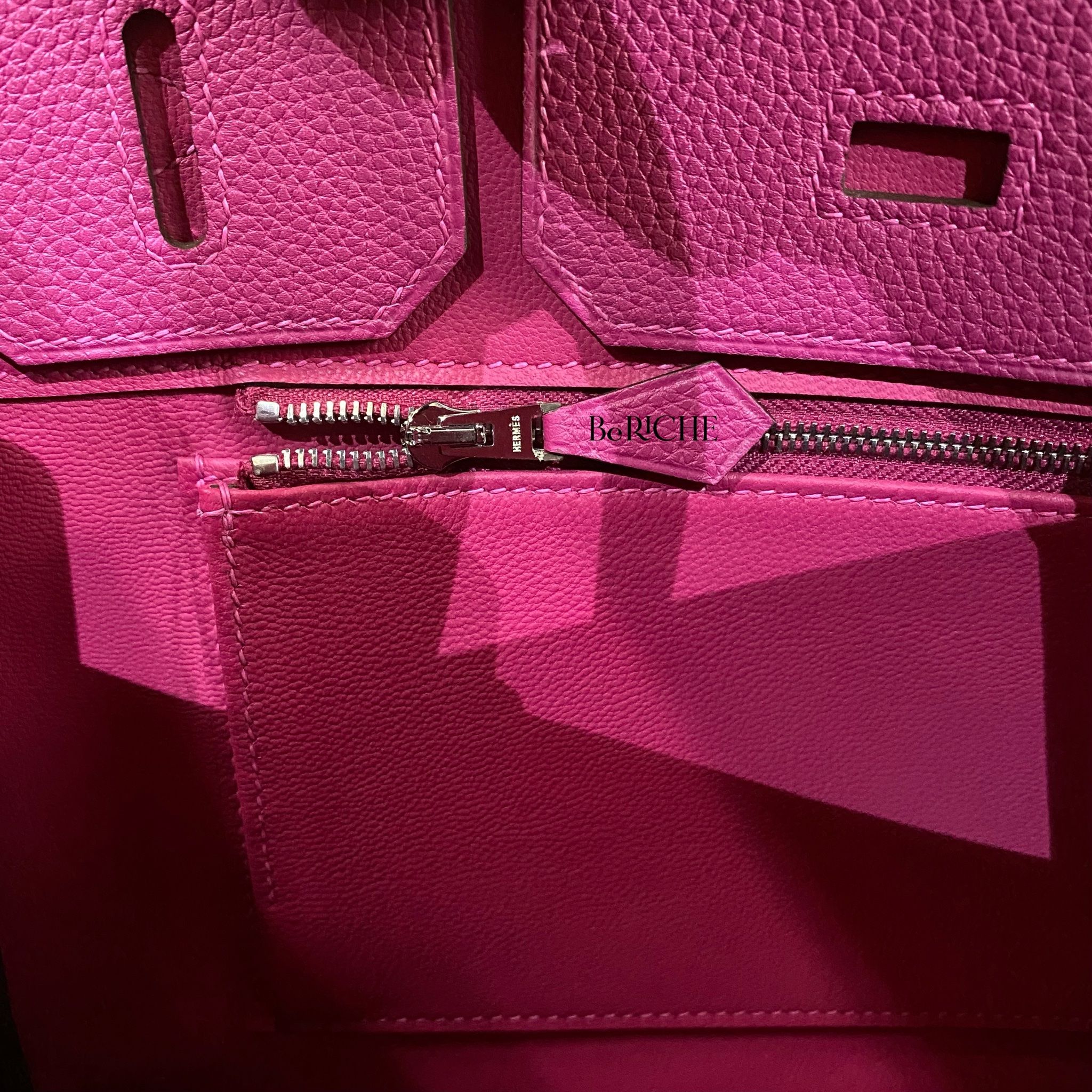 Birkin B30 Togo Rose Pourple PHW