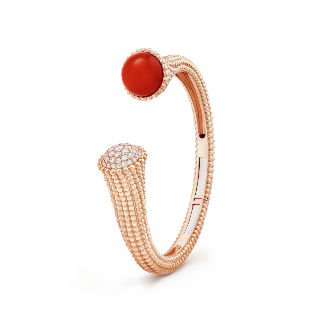 VCA Perlée couleurs bracelet, medium model