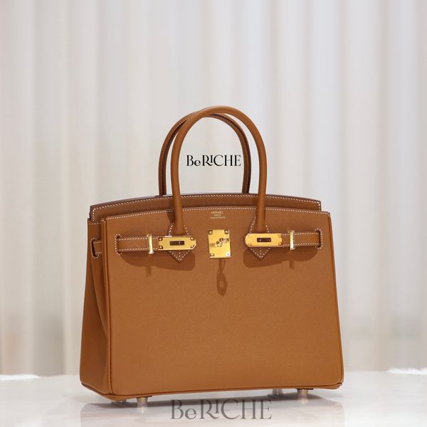  Birkin B30 Epsom Gold GHW 