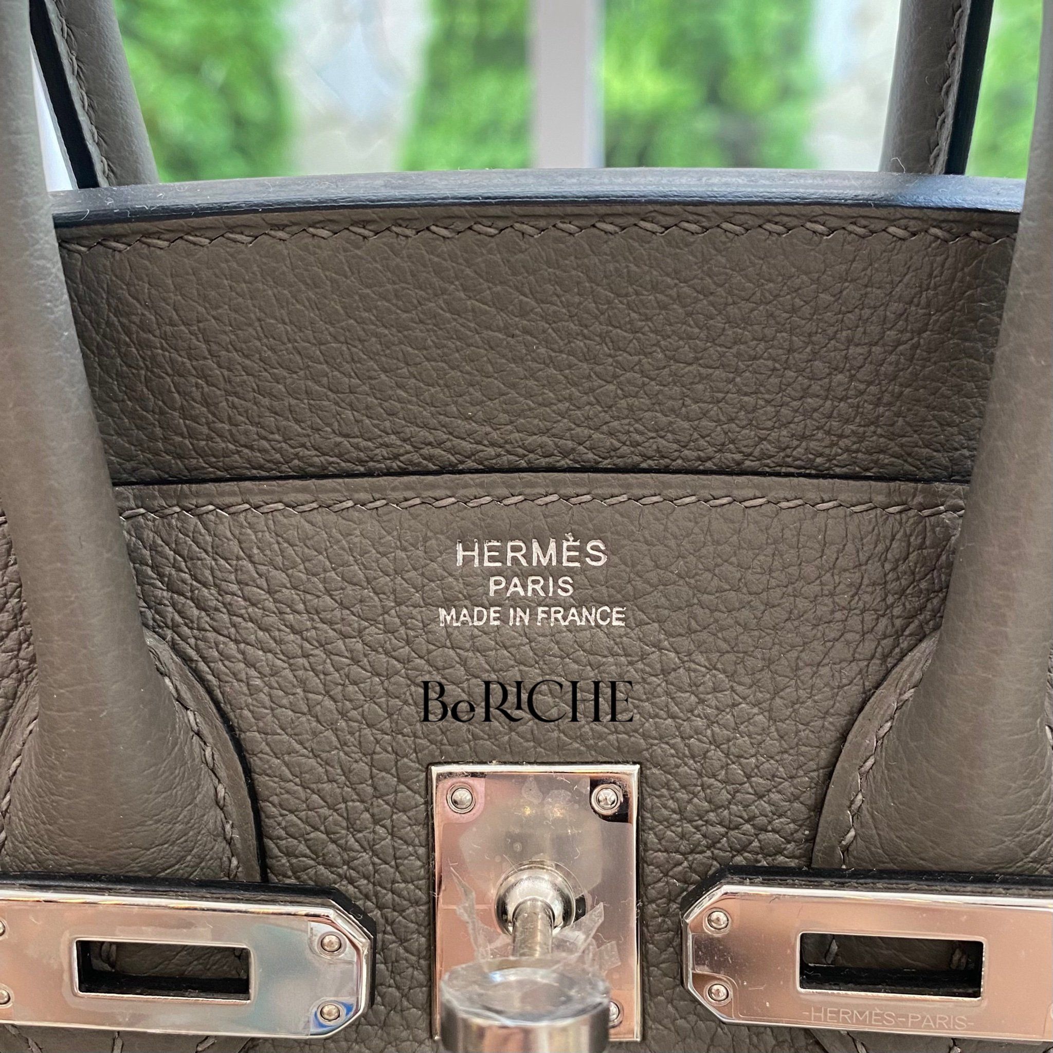 Birkin B25 Togo Gris Meyer PHW