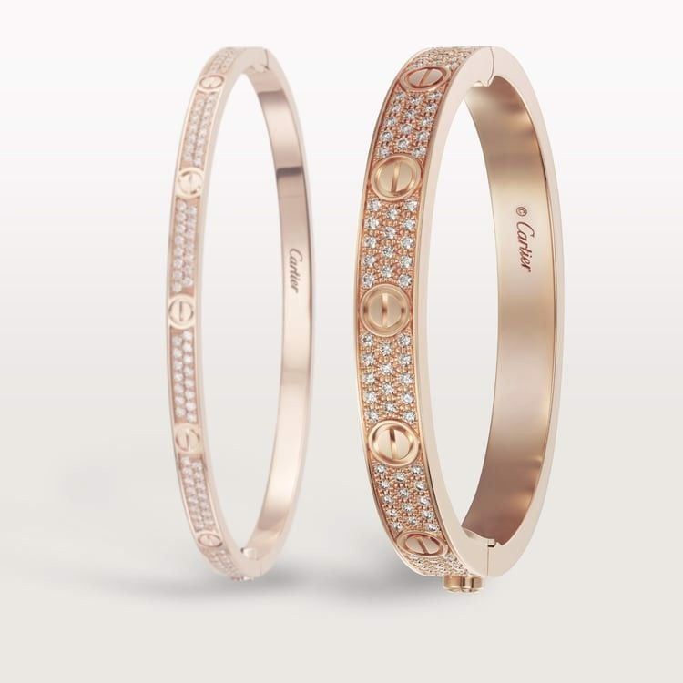 Cartier love bracelet, diamond