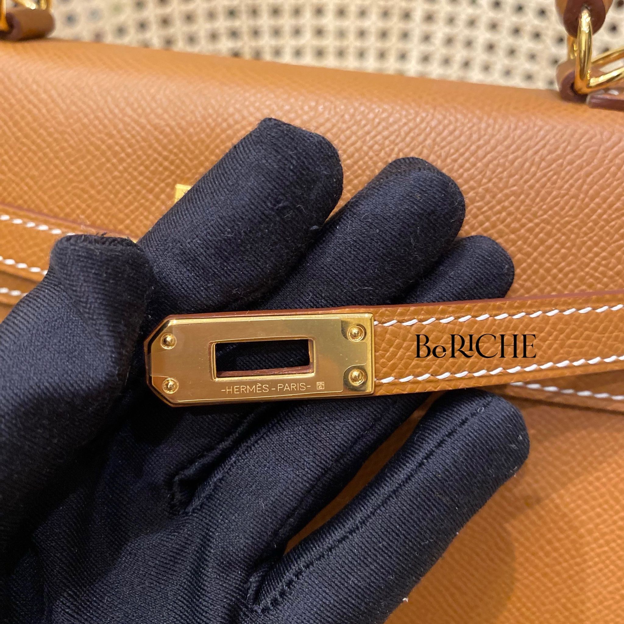 Kelly 25 K25 Epsom Gold GHW