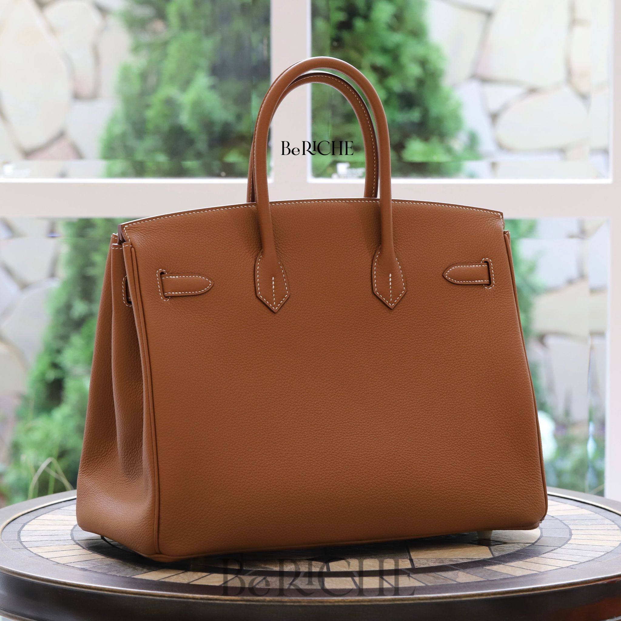 Birkin B35 Togo Gold GHW