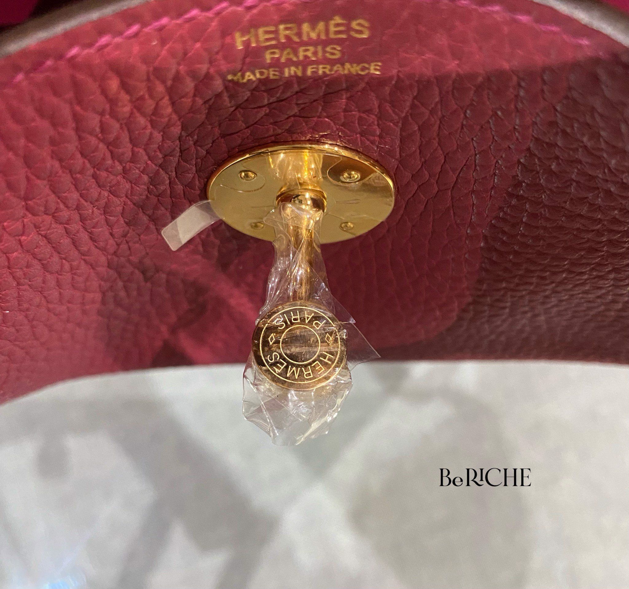 Lindy 26 Clemence Leather Rubis GHW