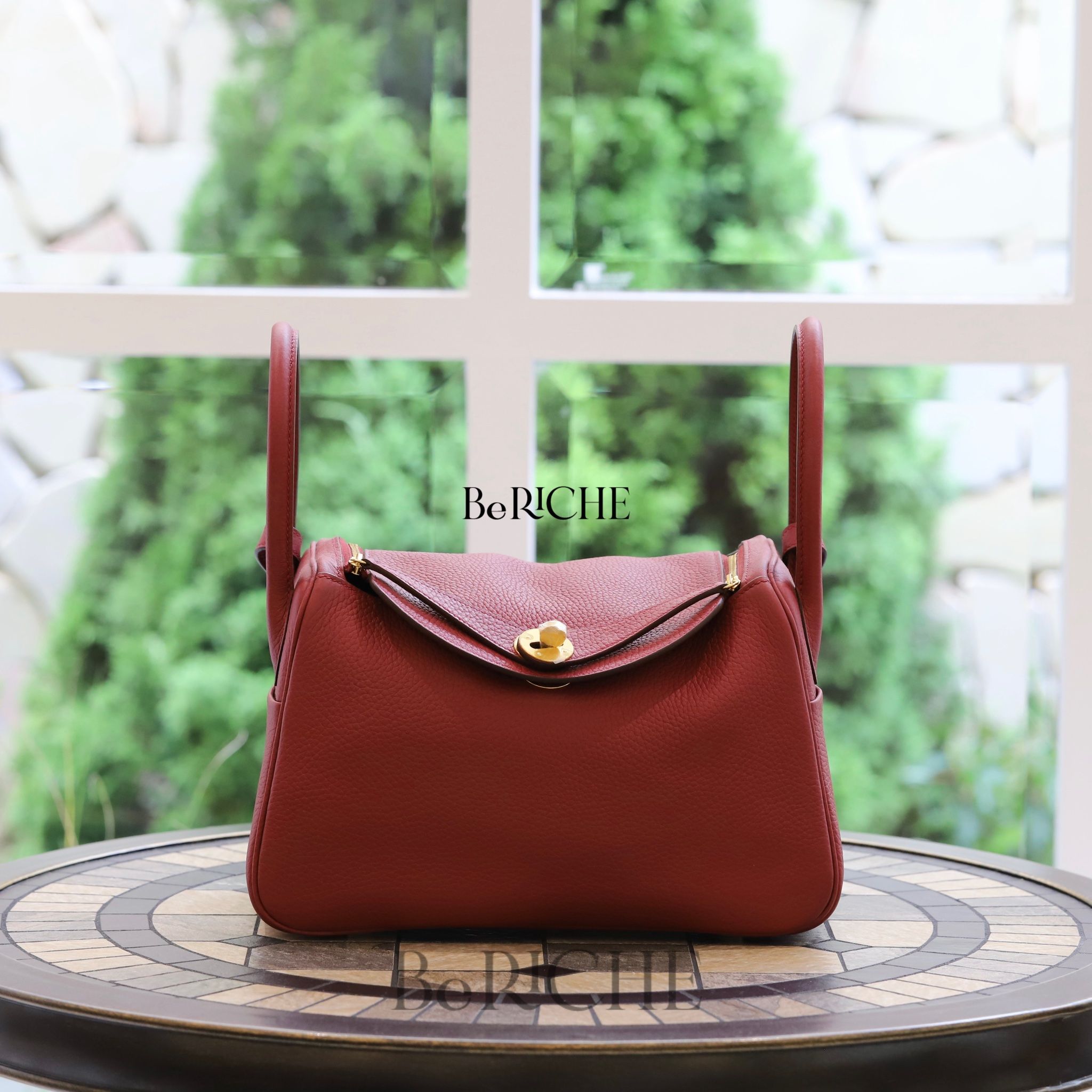 Lindy 26 Clemence Leather Rubis GHW