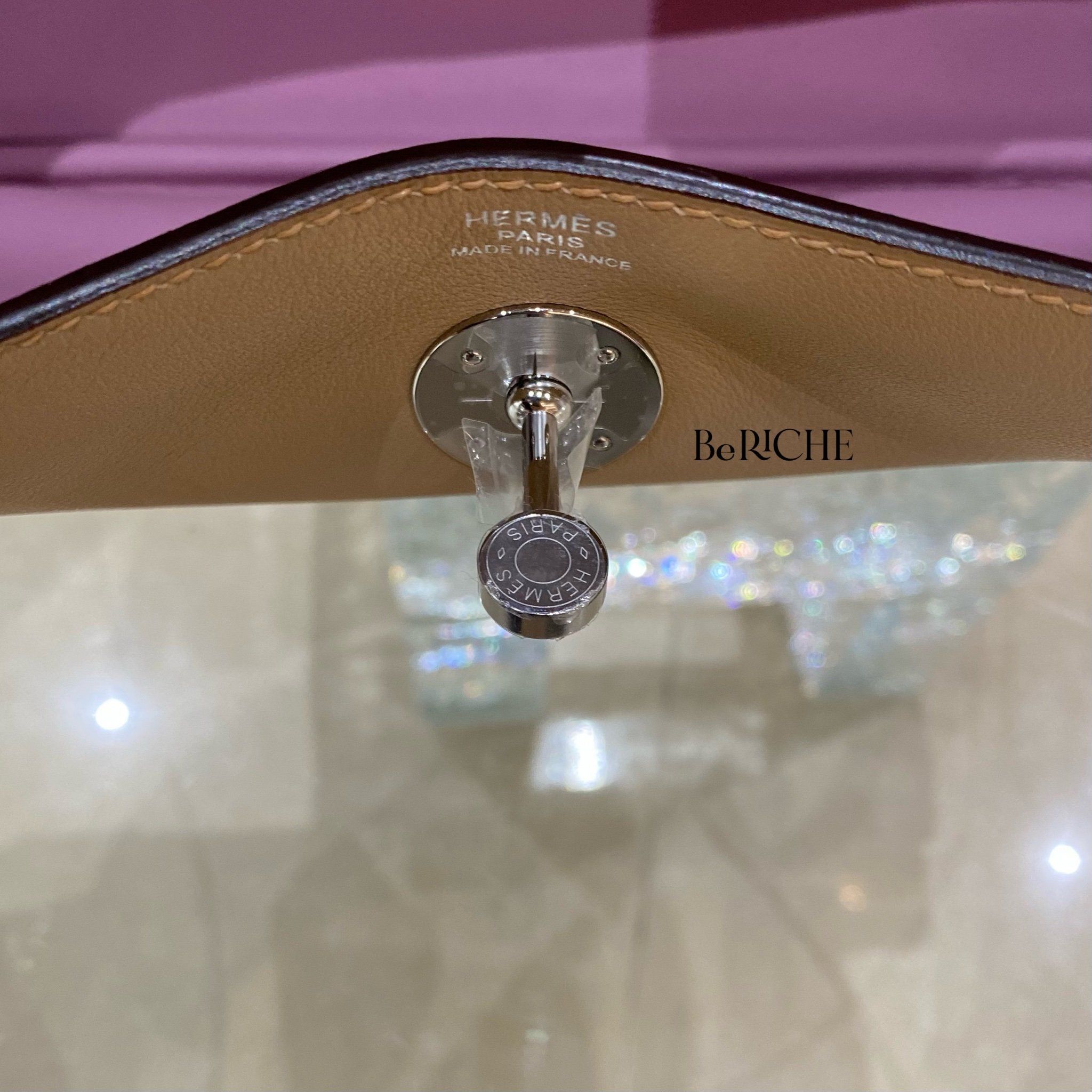 Lindy 26 Hss Swift Leather Chai/ Mauve PHW