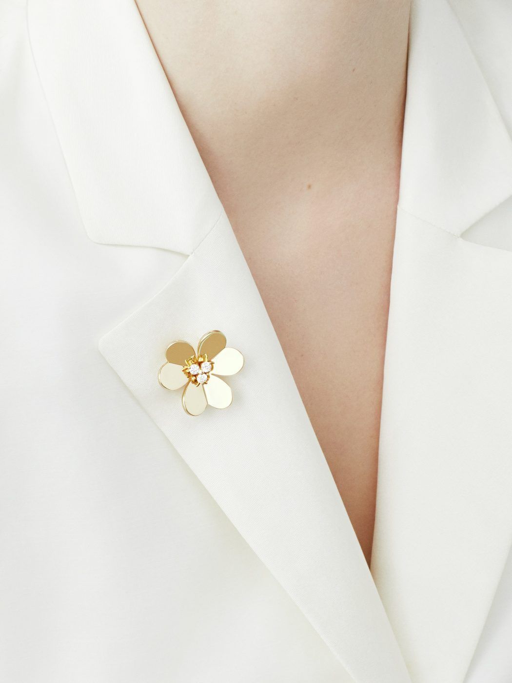 VCA Frivole clip pendant, very large model