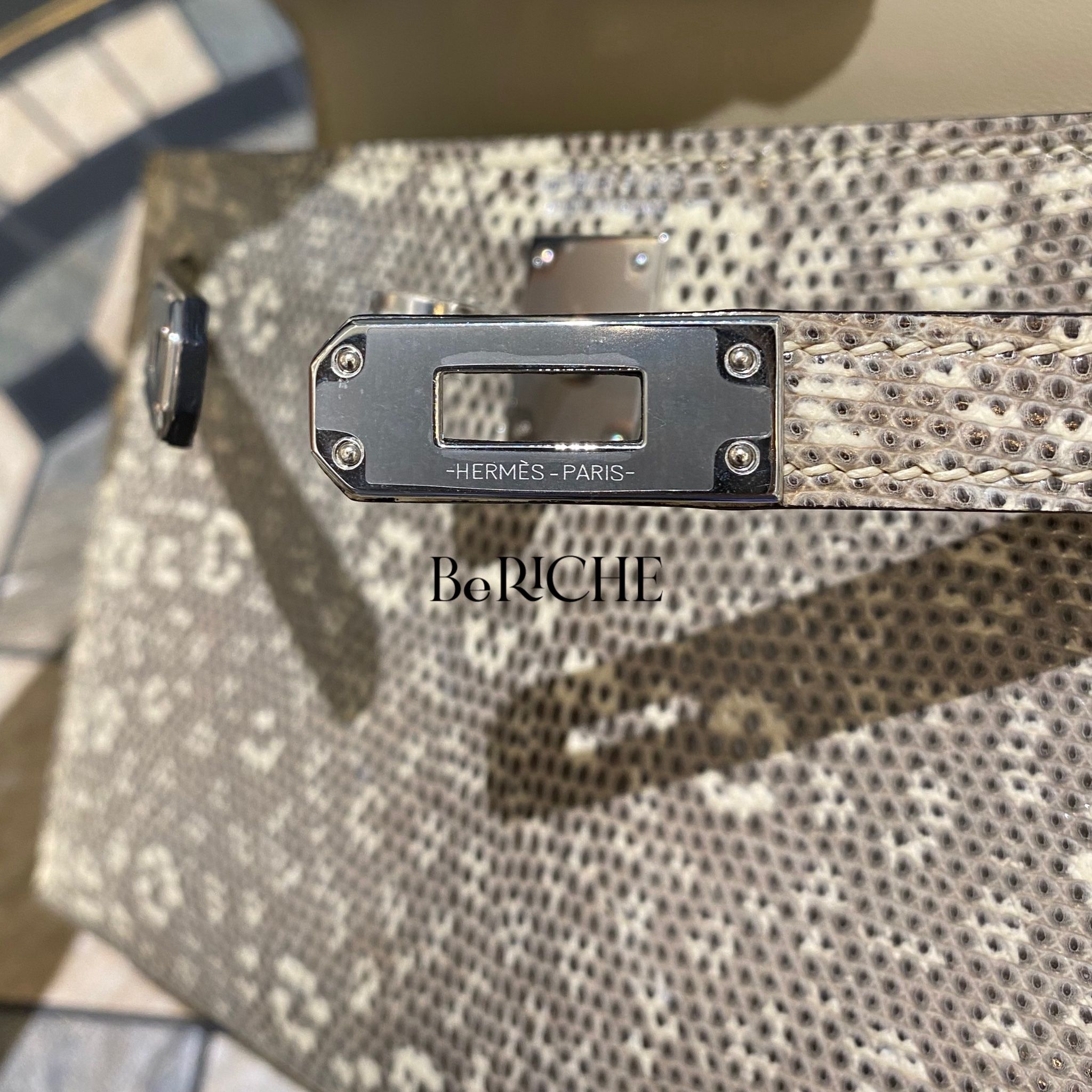 Kelly Mini K20 Lizard Ombre PHW