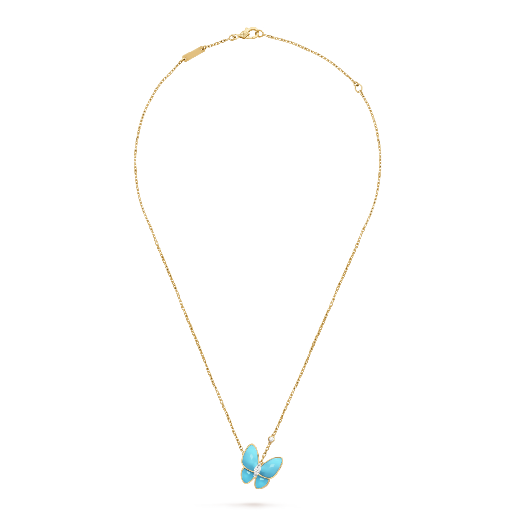 VCA Two Butterfly pendant