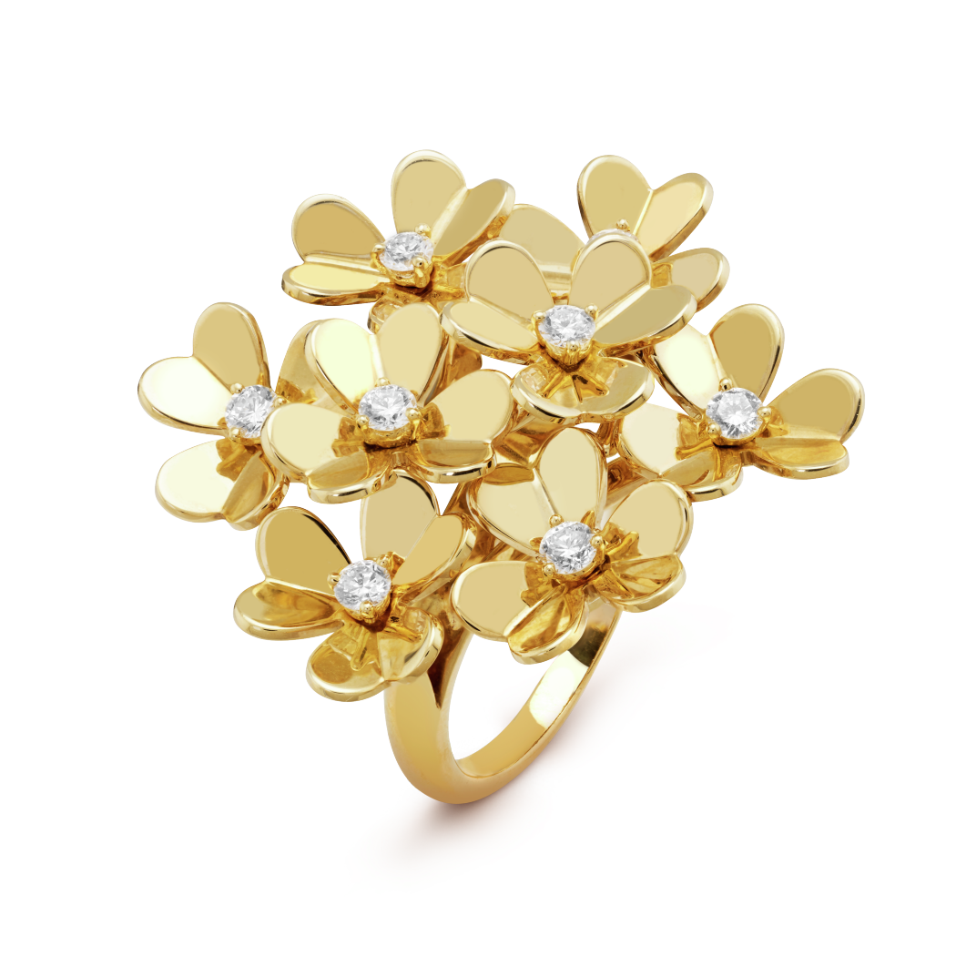 VCA Frivole ring, 8 flowers