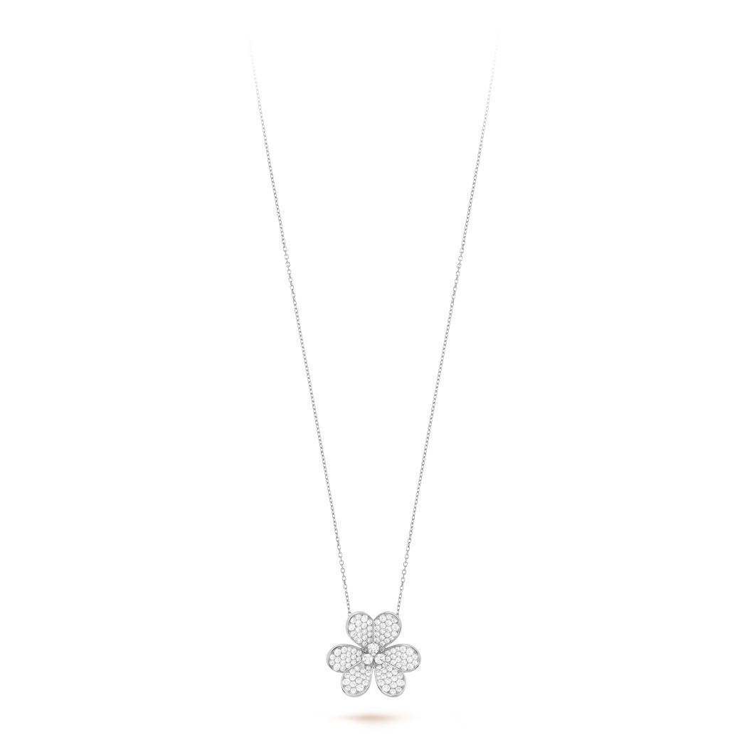 VCA Frivole clip pendant, very large model