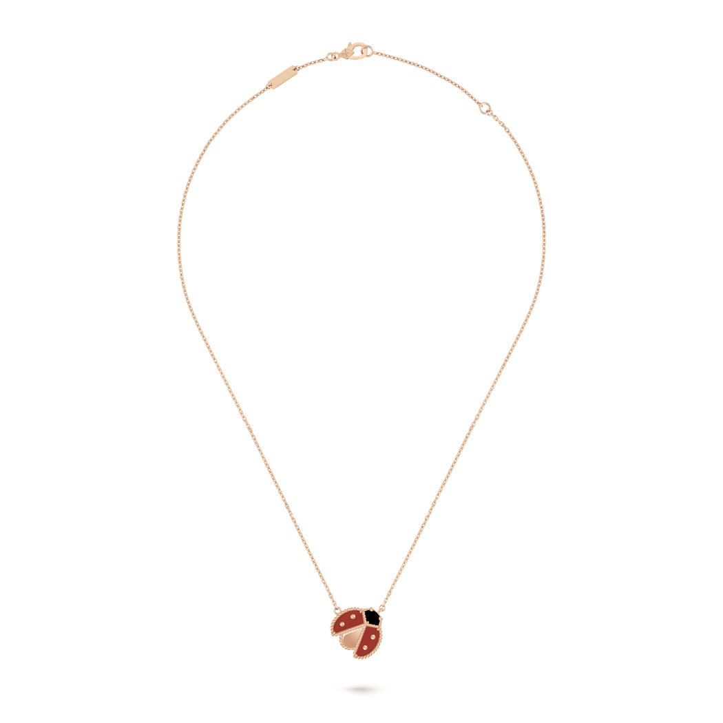 VCA Lucky Spring pendal, open wings ladybug