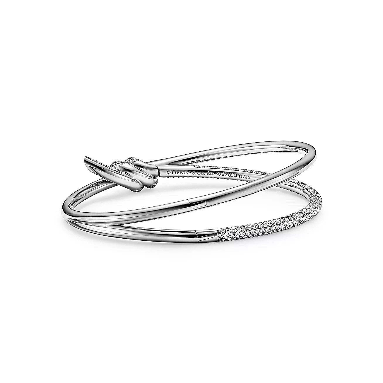Tiffany Knot Double Row Bracelet