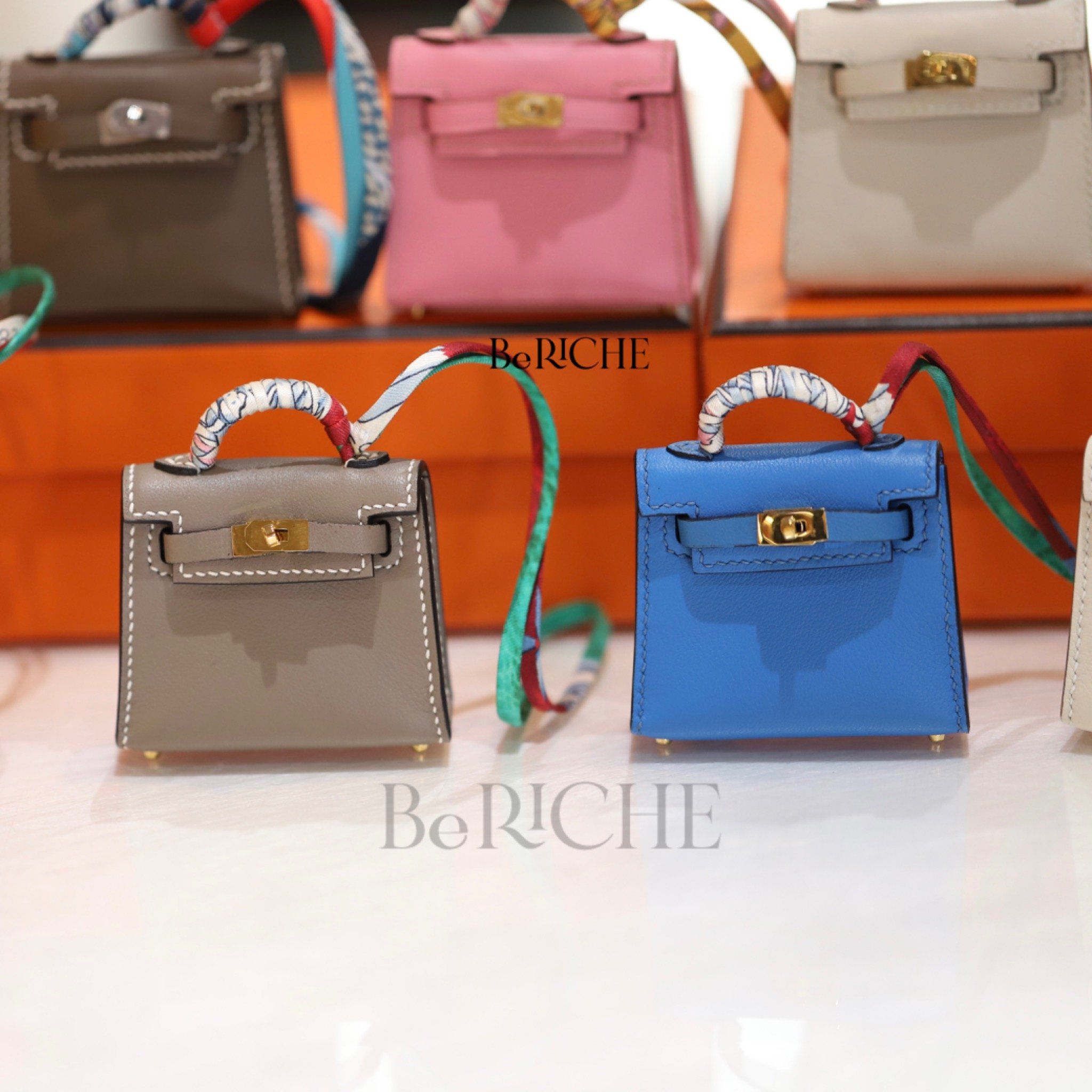 Hermes Mini Kelly Twilly Bag Charm