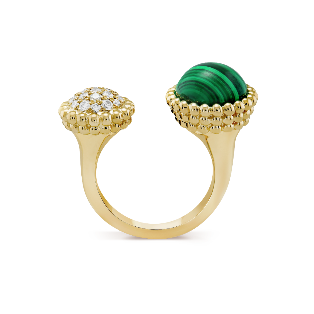 VCA Perlée couleurs Between the Finger ring