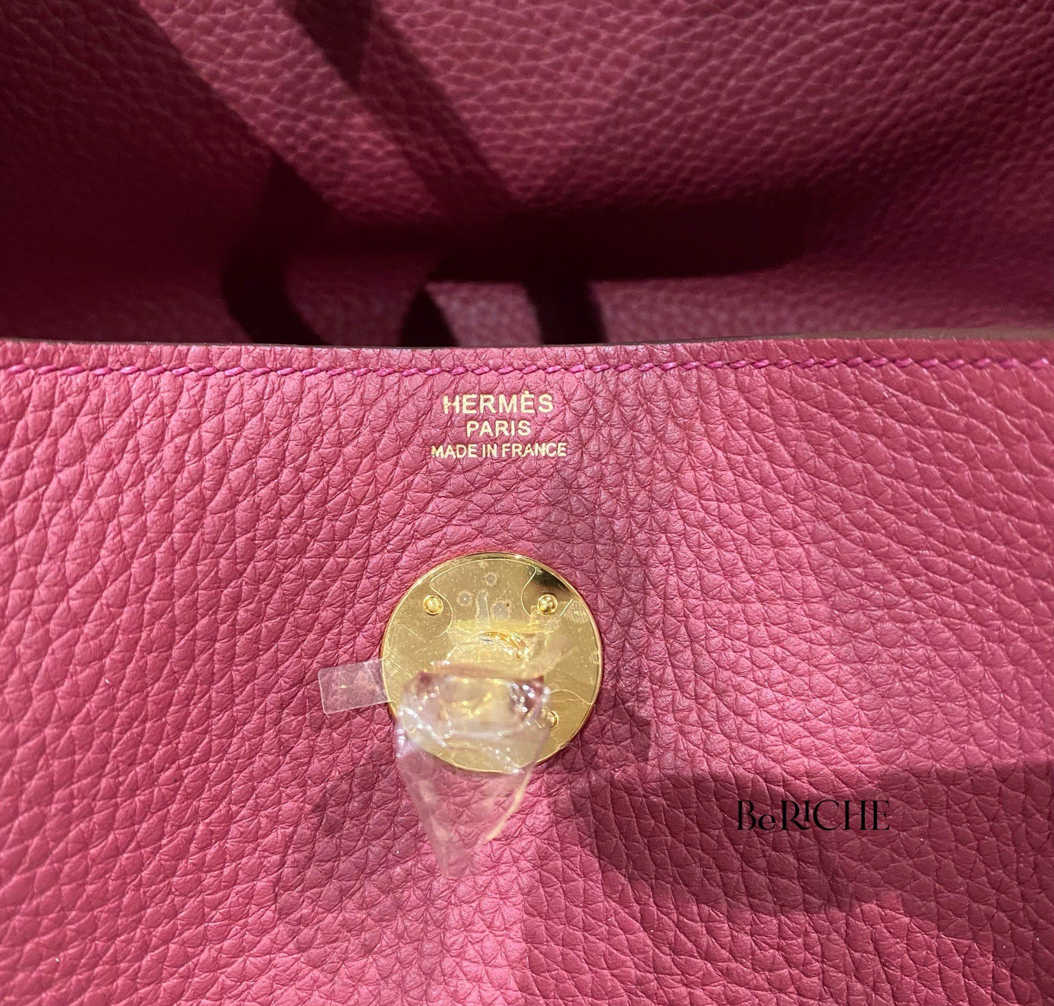 Lindy 26 Clemence Leather Rubis GHW
