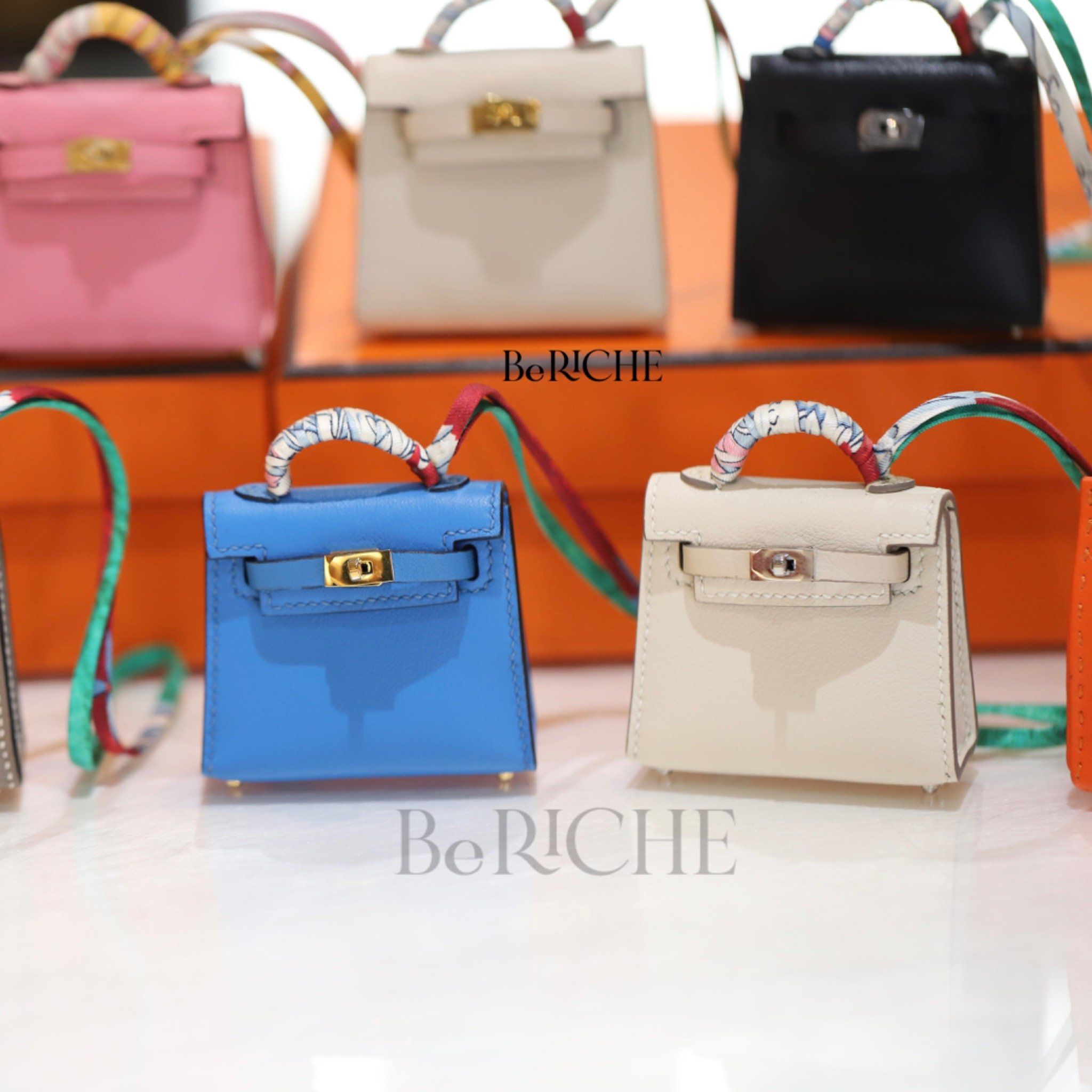 Hermes Mini Kelly Twilly Bag Charm