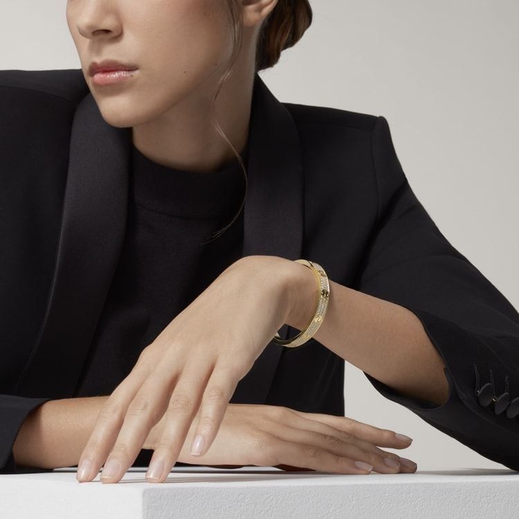 Cartier love bracelet, diamond