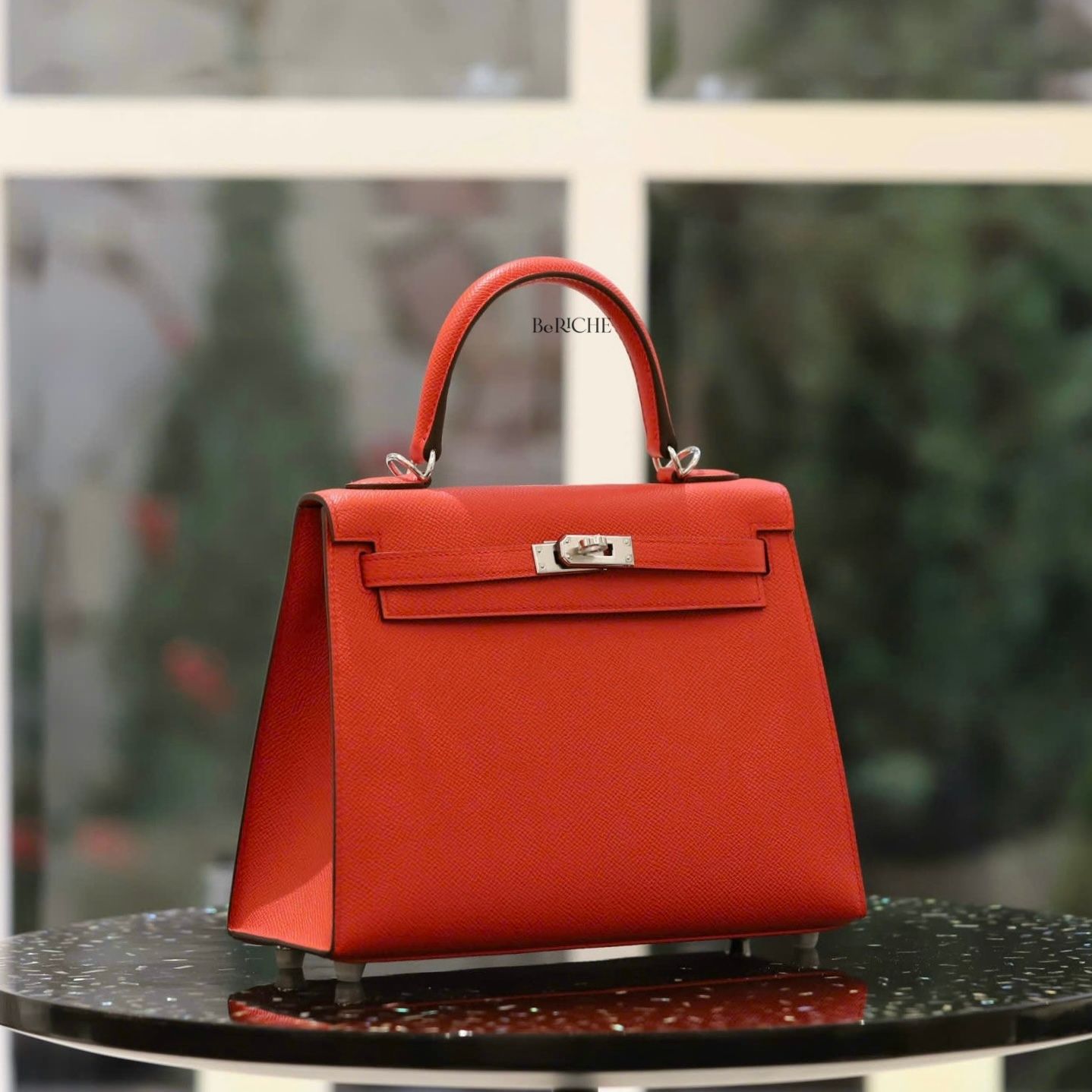 Kelly K25 Epsom Rouge de coeur PHW