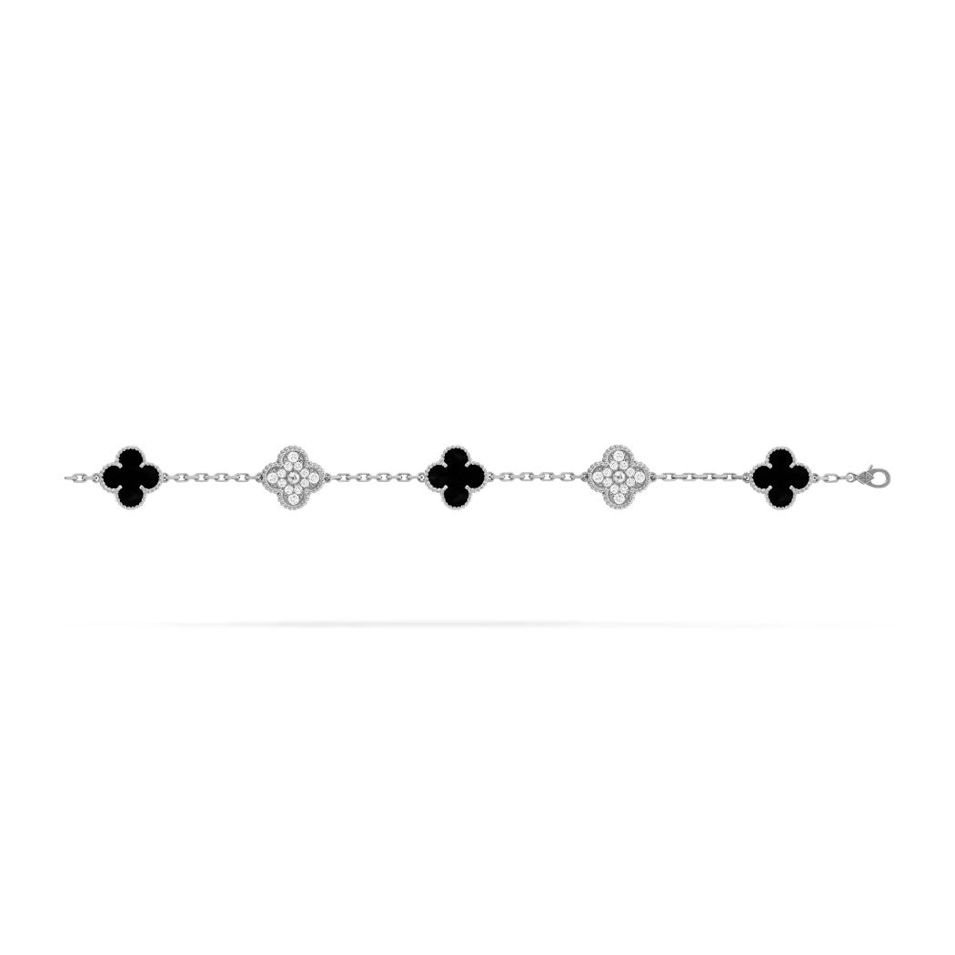 VCA Vintage Alhambra bracelet, 5 motif