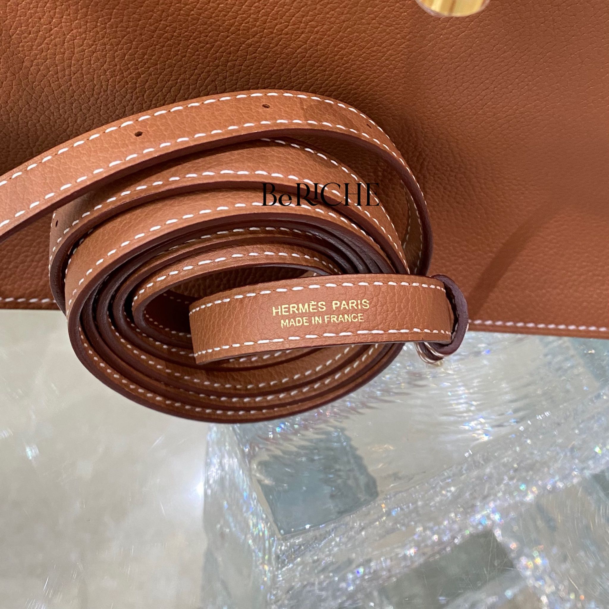 Kelly Danse Bag Evercolor Leather Gold GHW