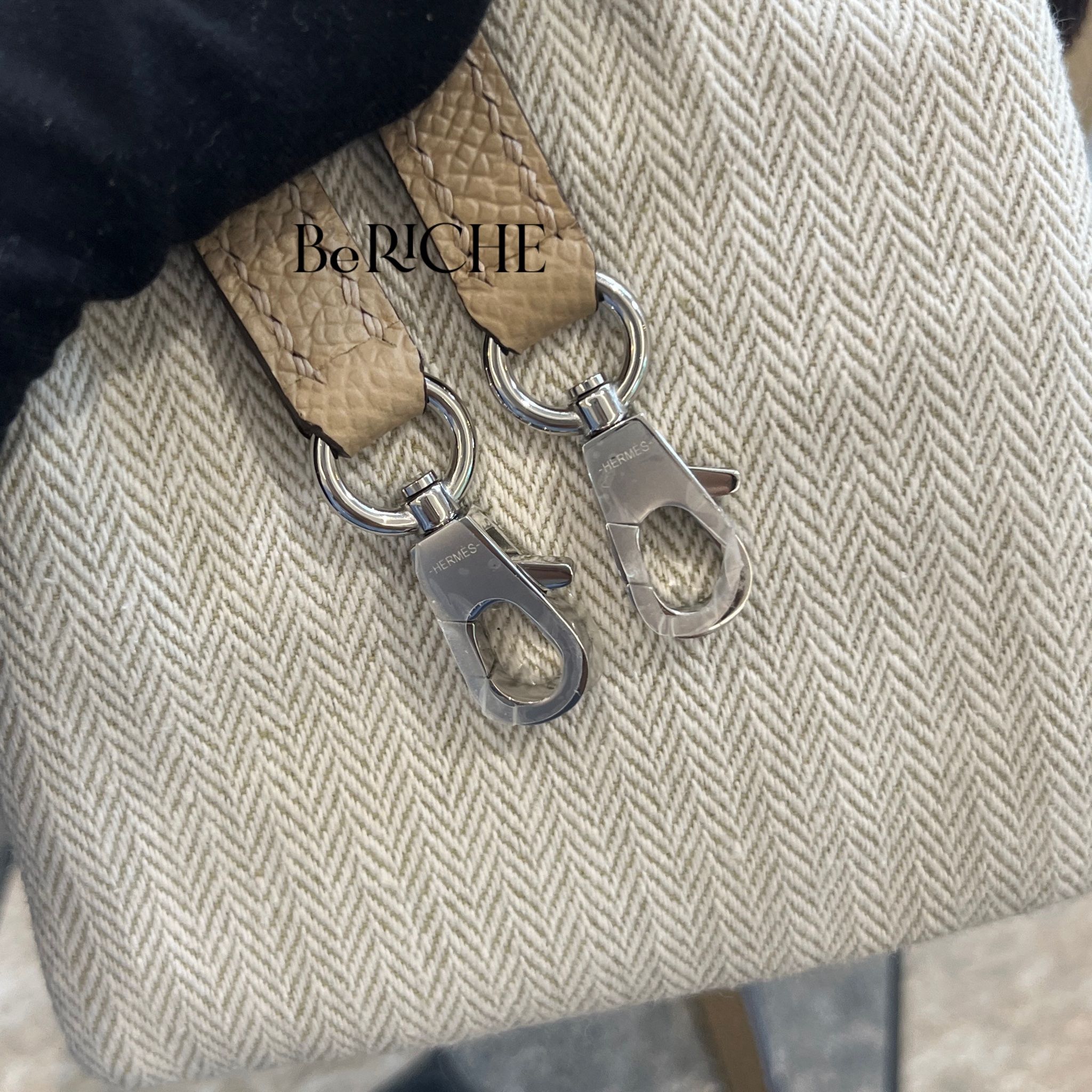Kelly Mini Hss K20 Epsom Bicolor Carie/ Chai PHW
