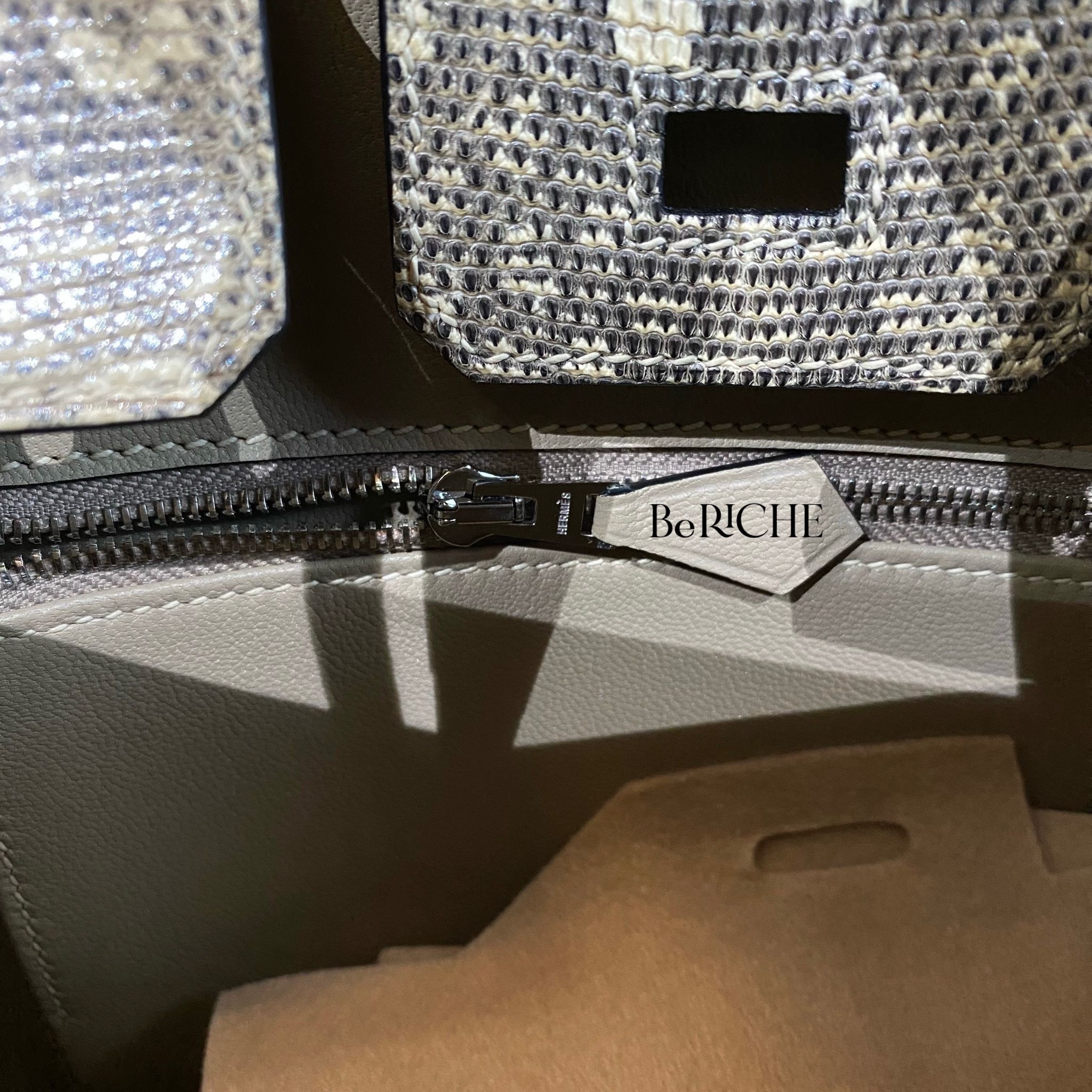 Birkin B25 Lizard Ombre PHW