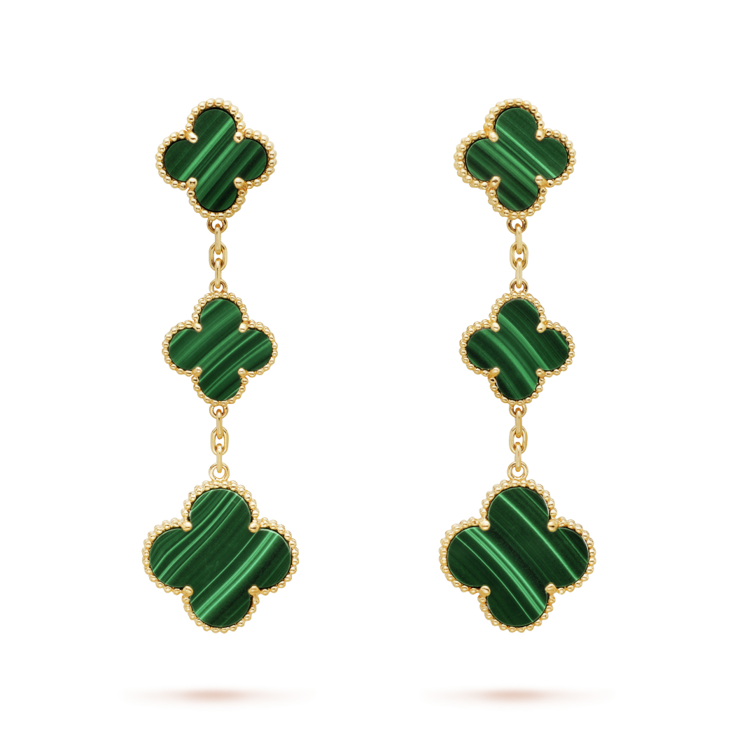 VCA Magic Alhambra earrings, 3 motifs