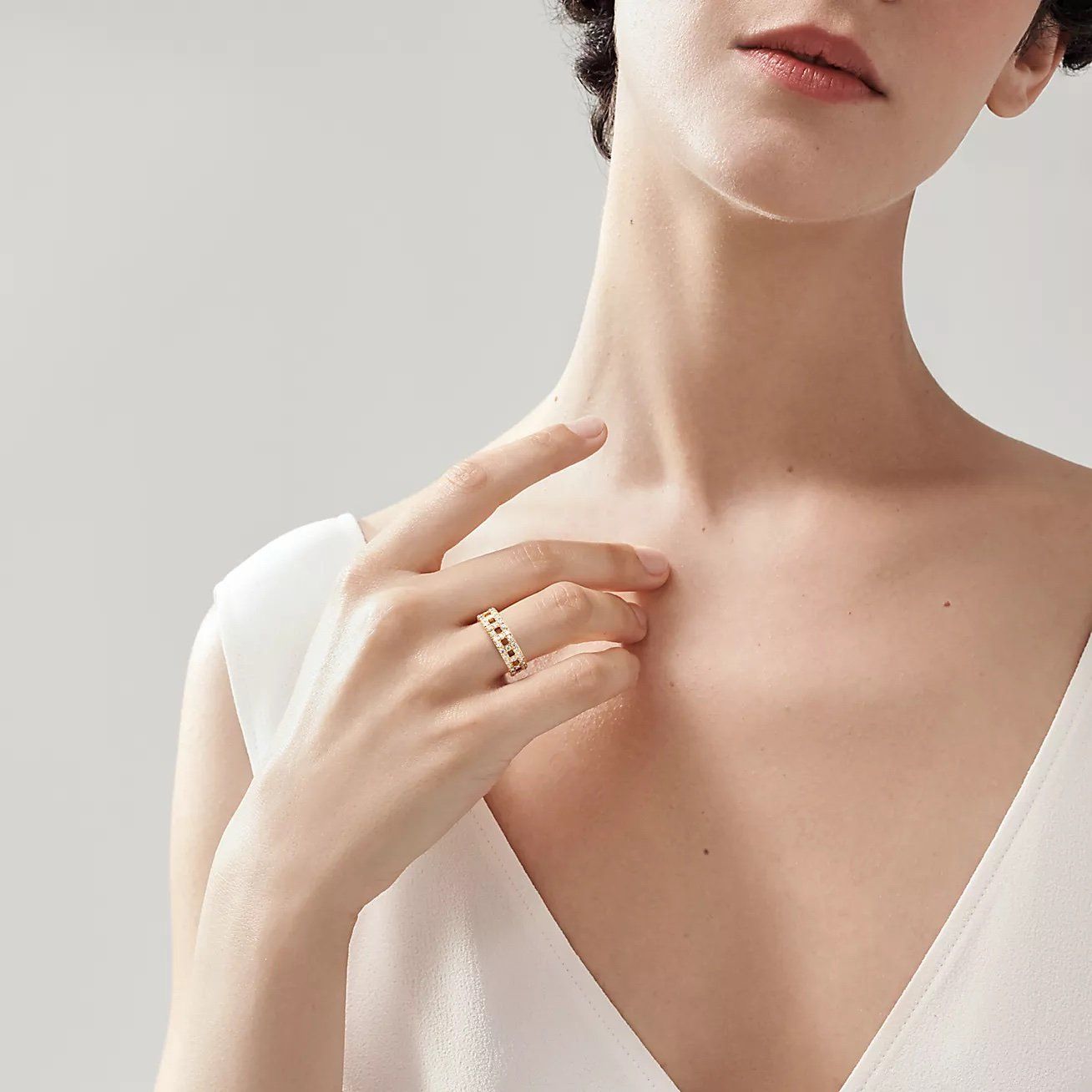Tiffany T True Wide Ring