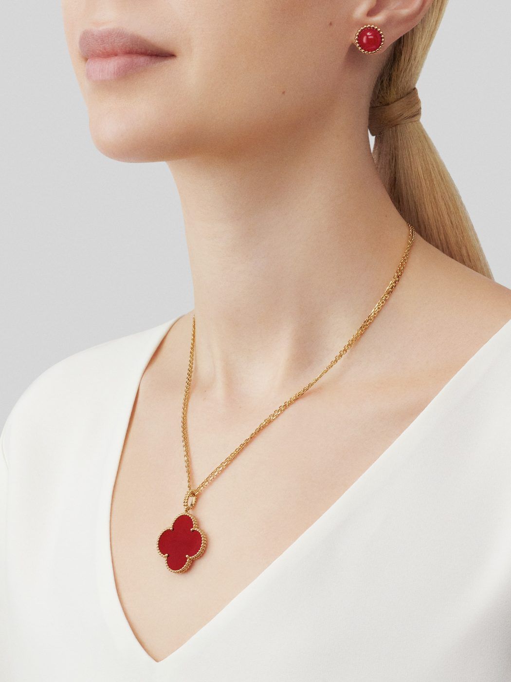 VCA Magic Alhambra long necklace, 1 motif