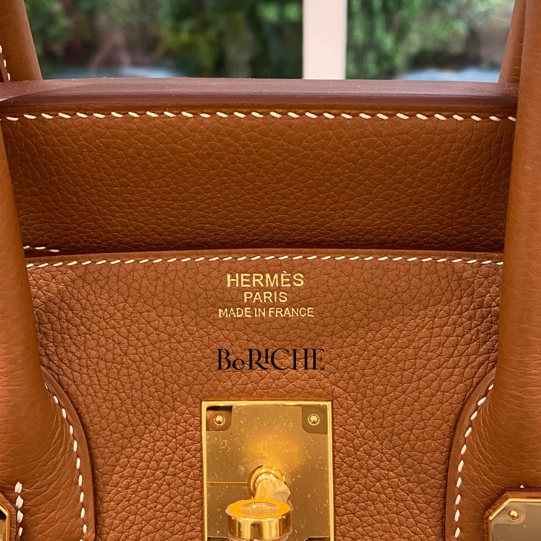 Birkin B35 Togo Gold GHW