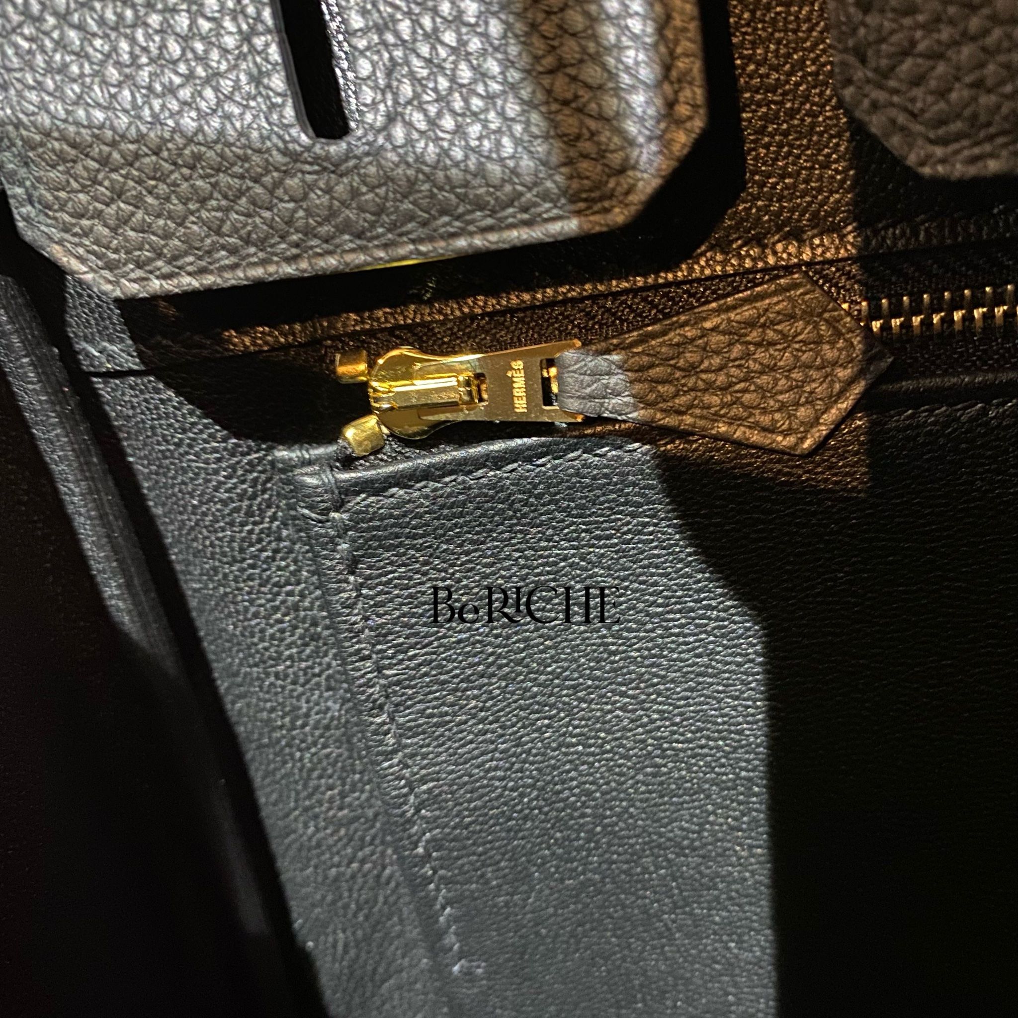 Birkin B25 Togo Noir Black GHW