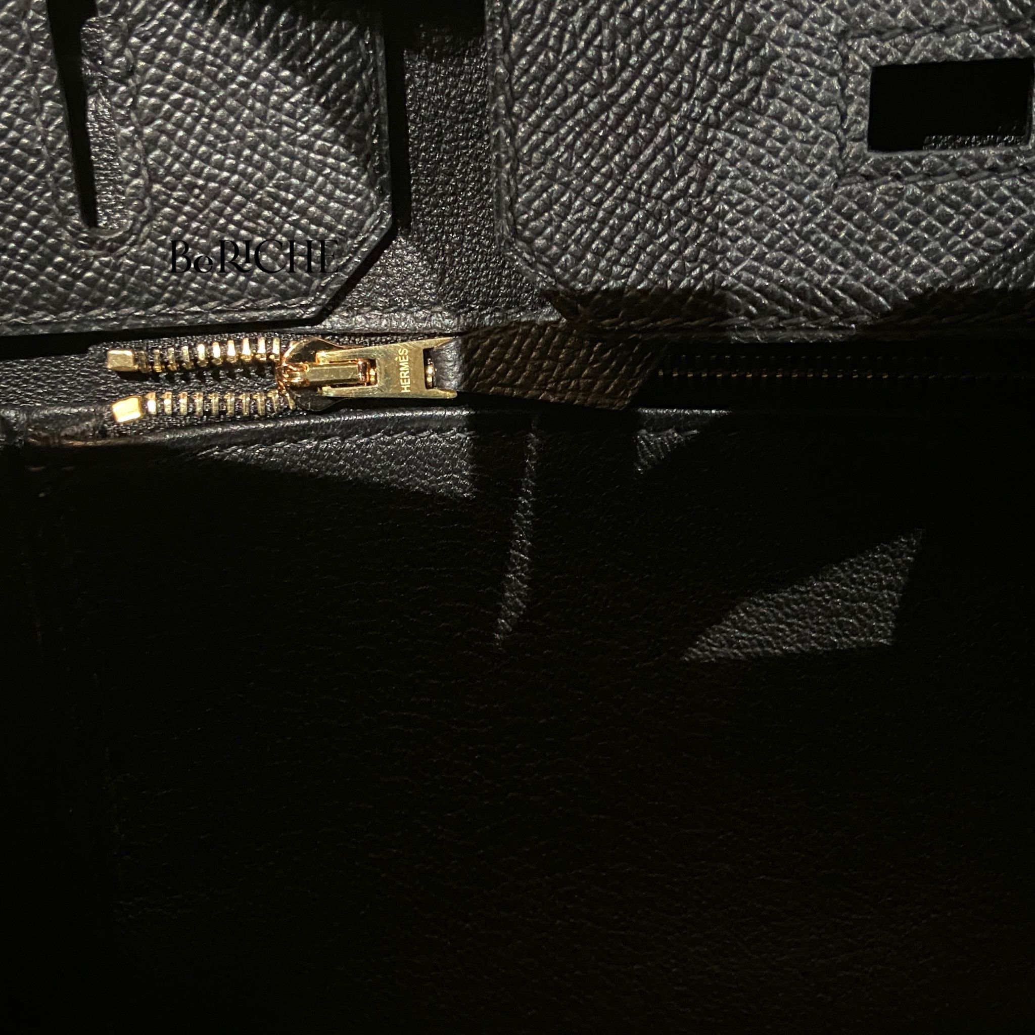 Birkin B30 Sellier Epsom Black GHW