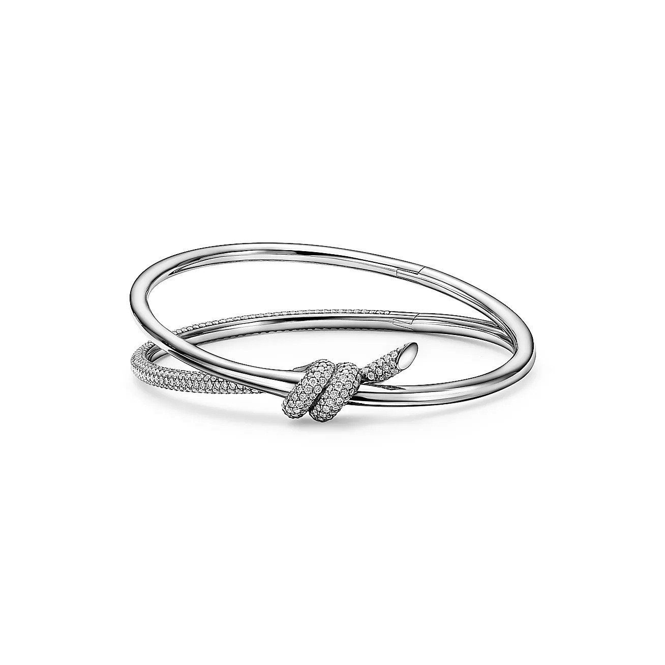 Tiffany Knot Double Row Bracelet