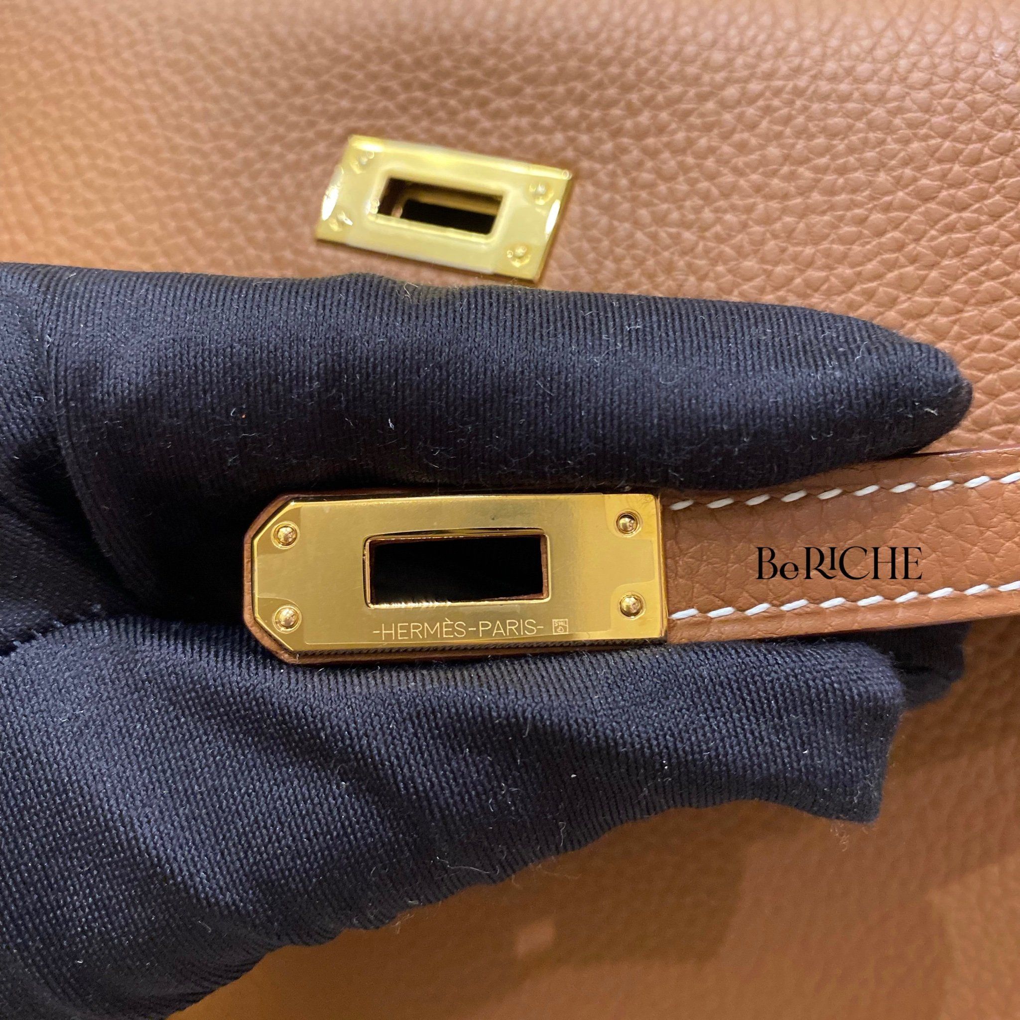 Kelly K25 Togo Gold GHW