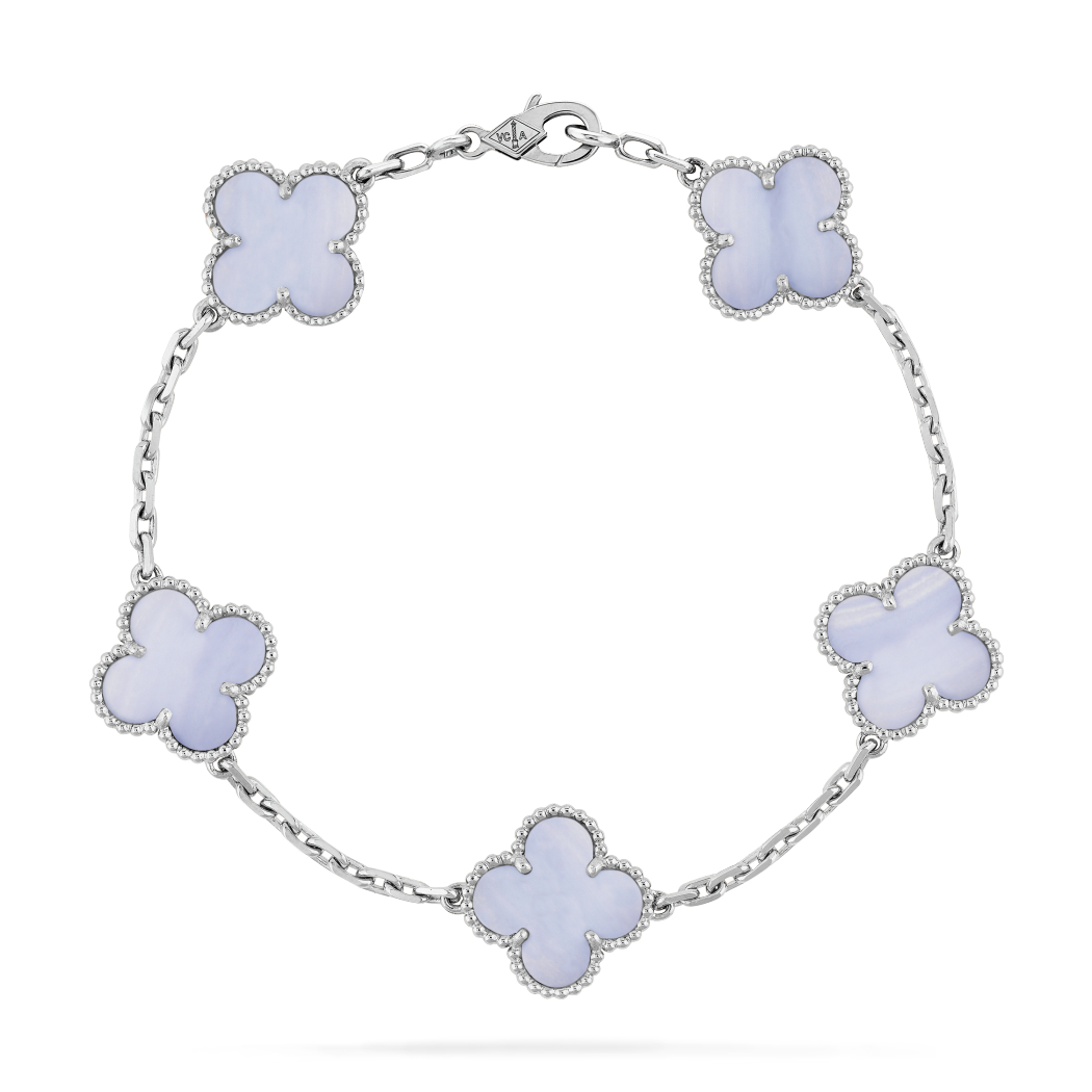 VCA Vintage Alhambra bracelet, 5 motifs