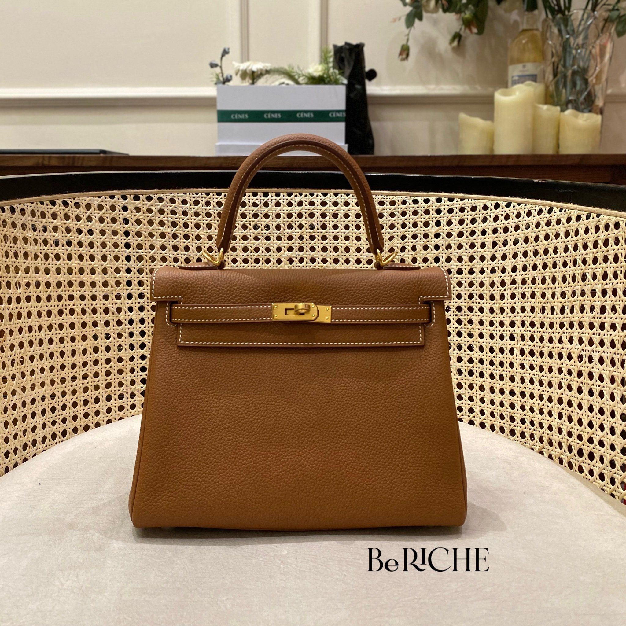 Kelly K25 Togo Gold GHW