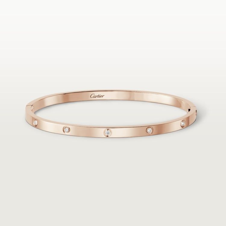 love bracelet small, 10 diamond