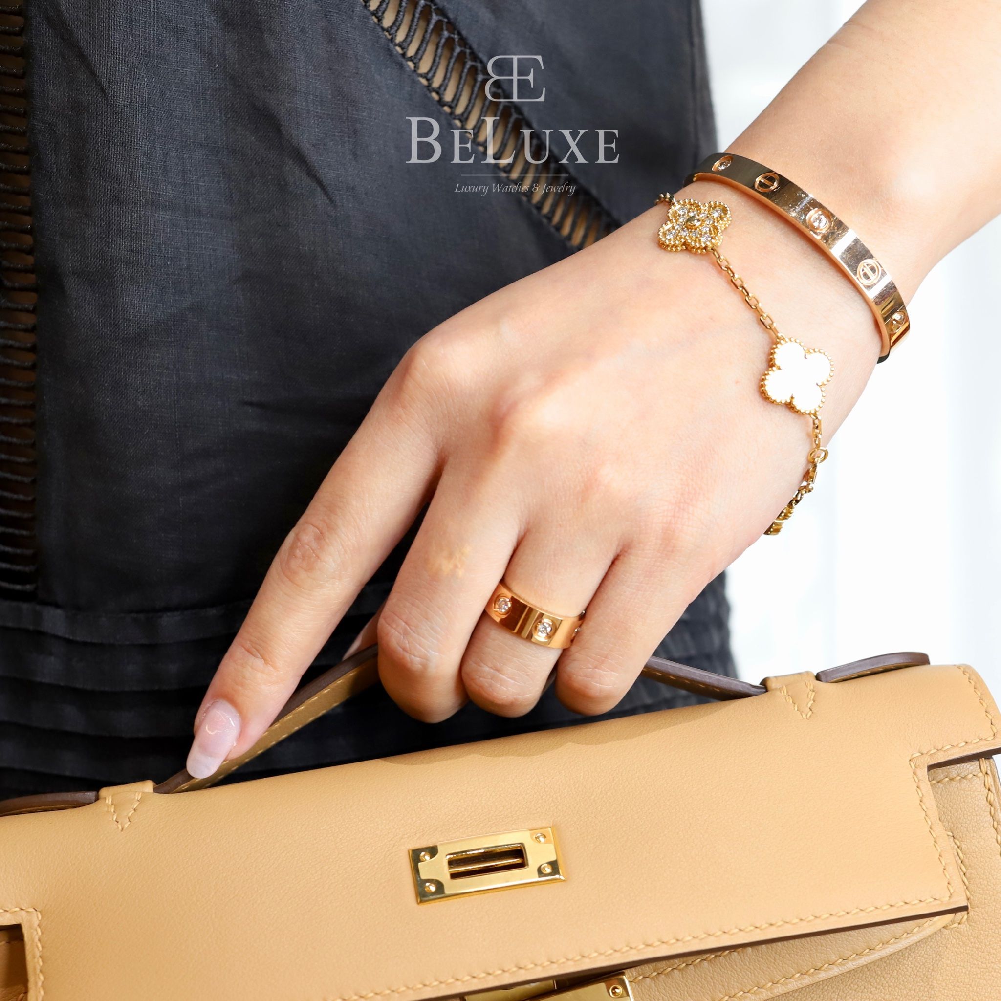 Cartier love bracelet, 4 Diamond