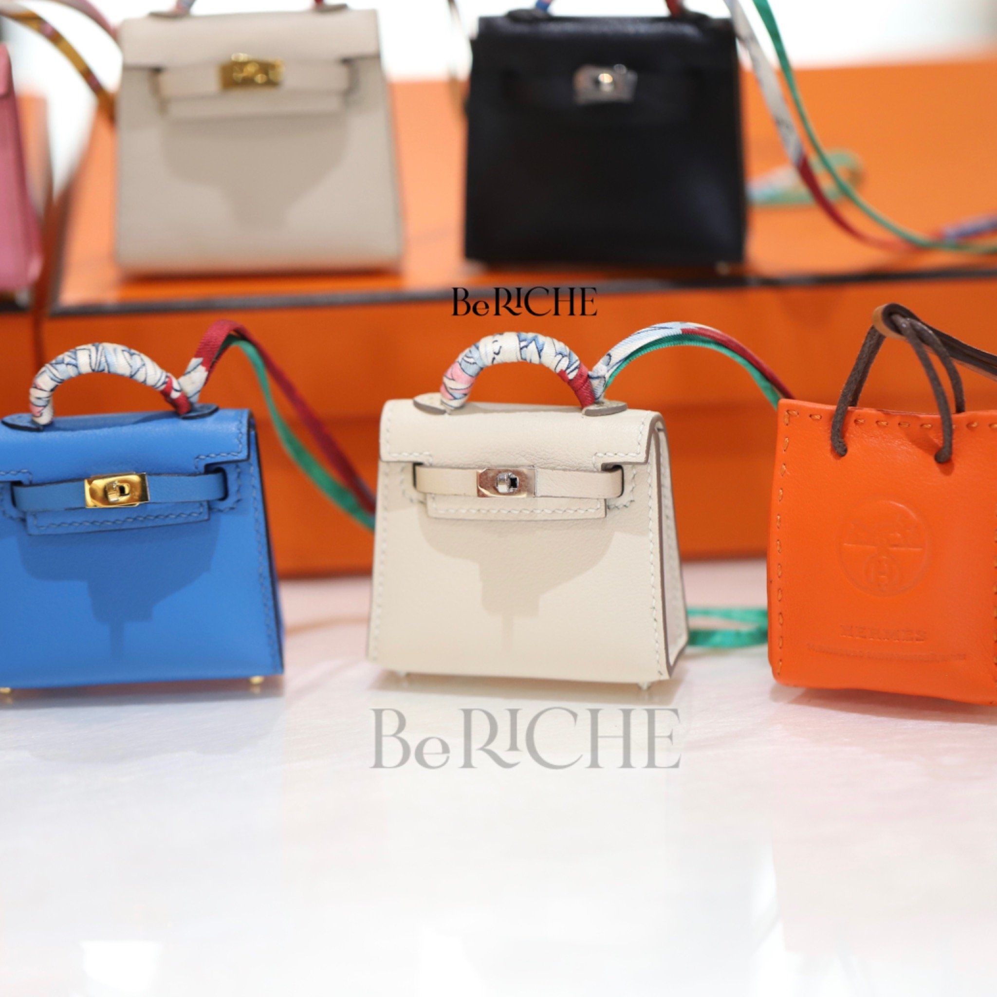 Hermes Mini Kelly Twilly Bag Charm