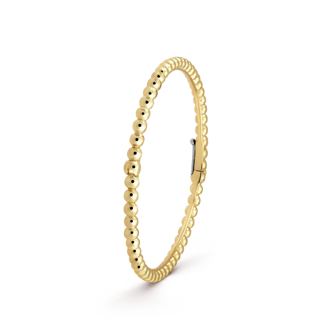 VCA Perlée pearls of gold bracelet, medium model
