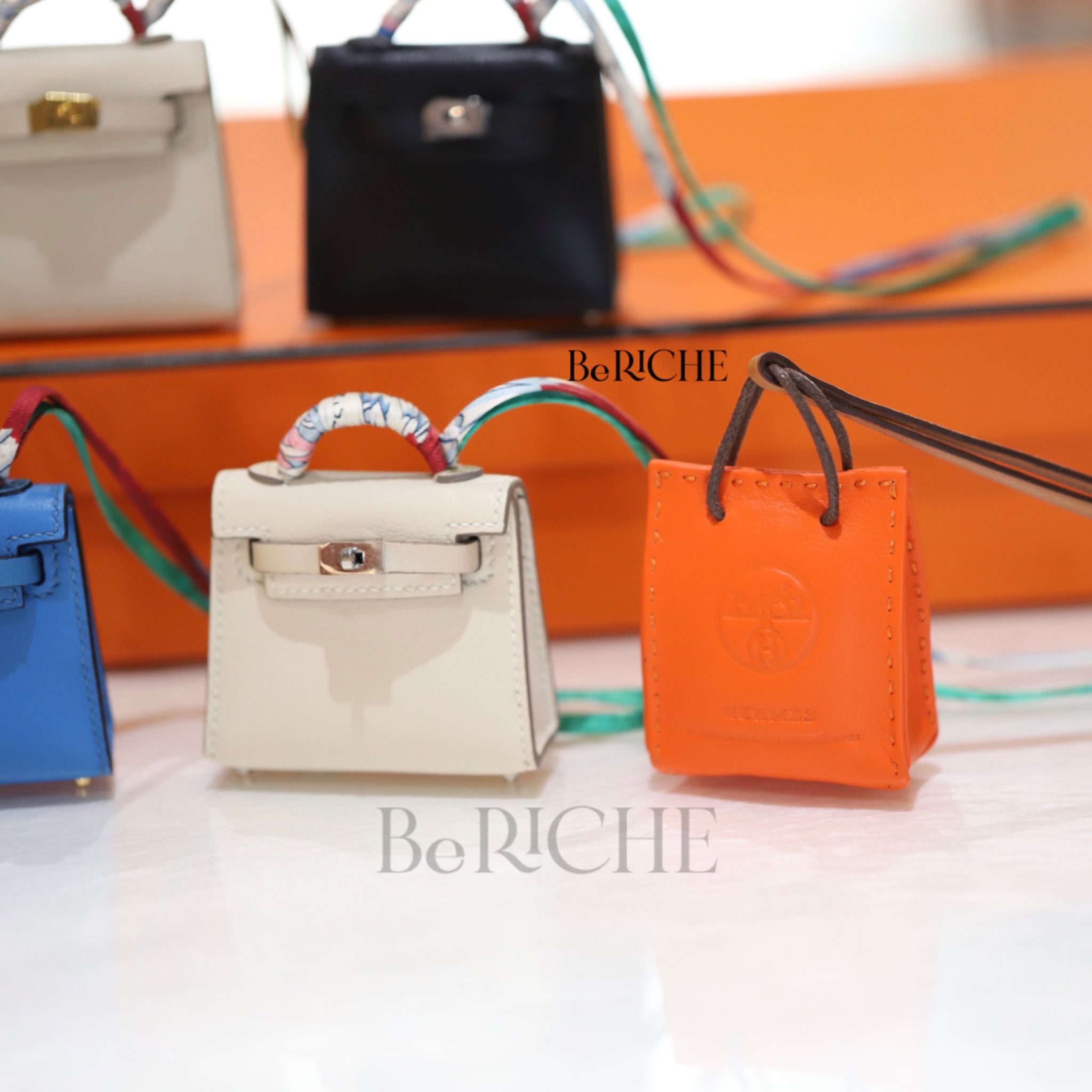Hermes Mini Kelly Twilly Bag Charm