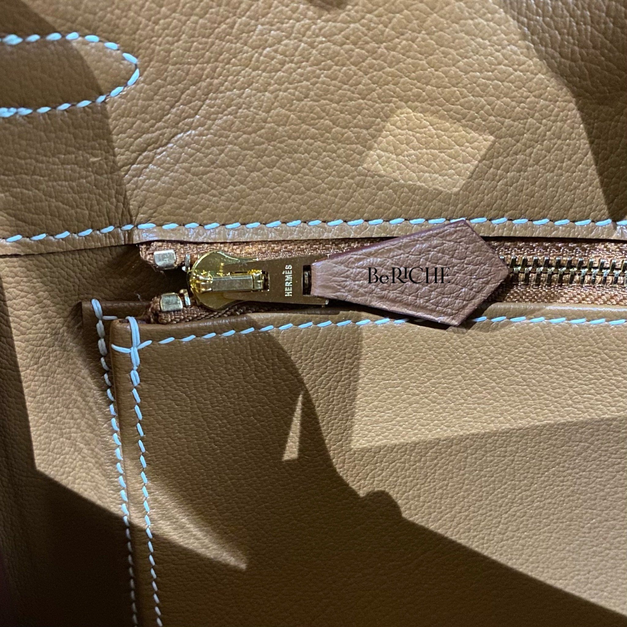 Birkin B25 Togo Gold GHW