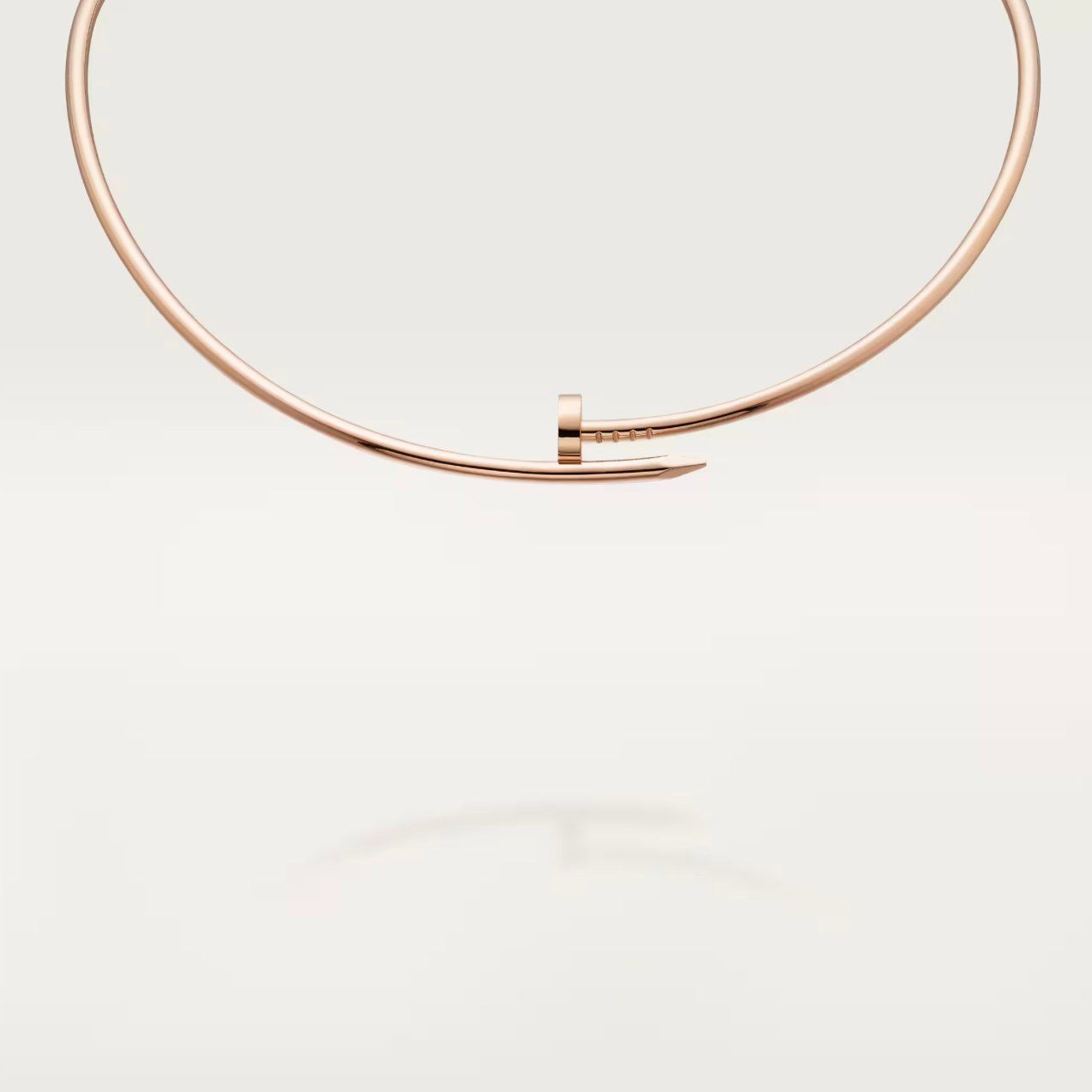 CARTOER JUSTE UN CLOU TORQUE NECKLACE, SMALL MODEL