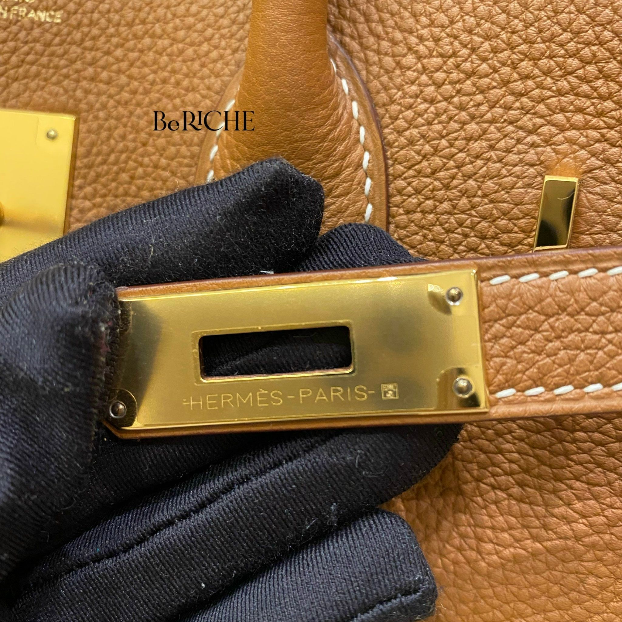 Birkin B30 Togo Gold GHW